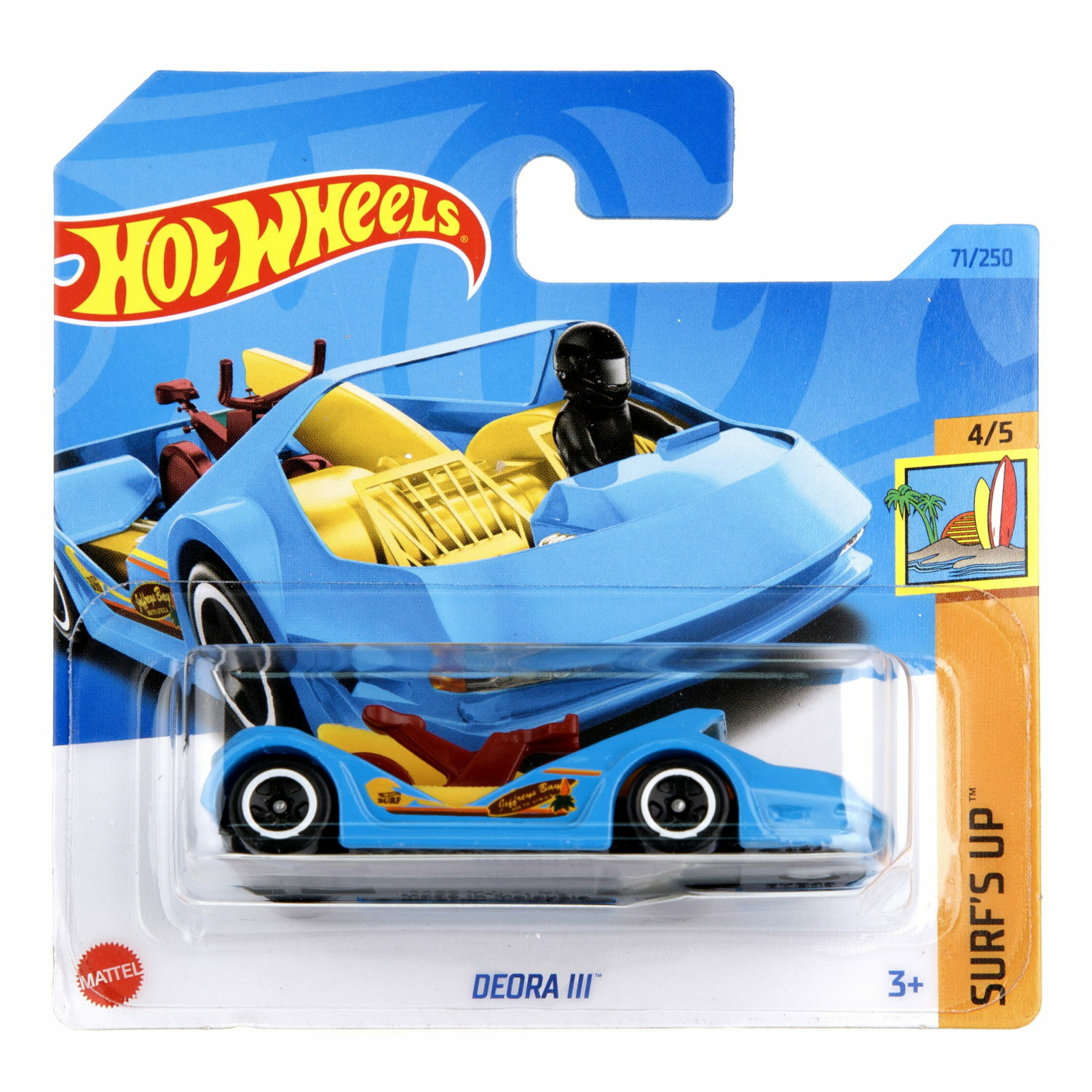 Автомобиль Hot Wheels Deora без механизмов голубой 5785-40 - фото 2