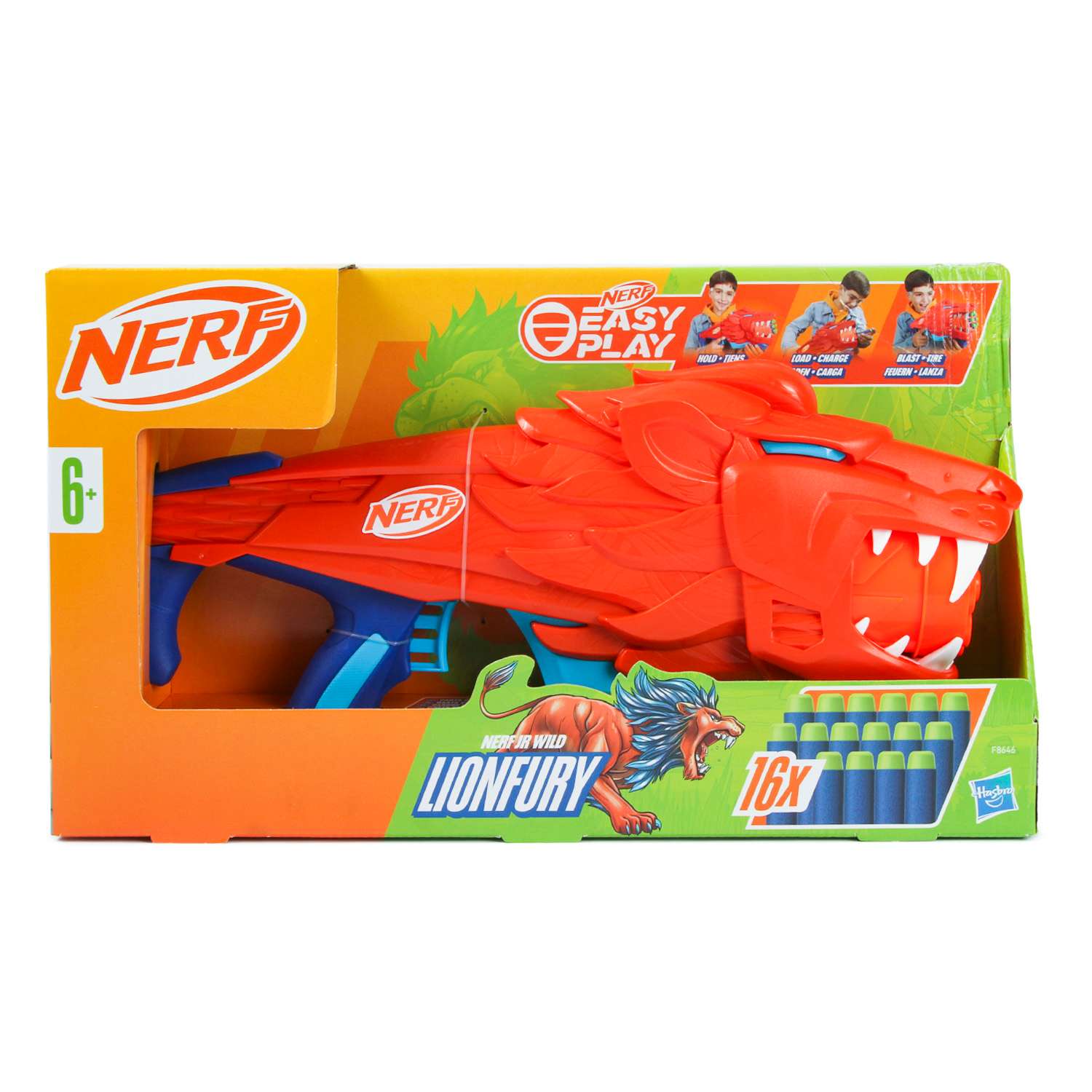 Набор игровой Nerf Бластер Lionfury F8646EU4 - фото 3