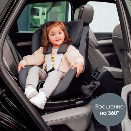 Детское автокресло Britax Roemer Dualfix Pro Midnight Grey для детей с рождения до 4 лет