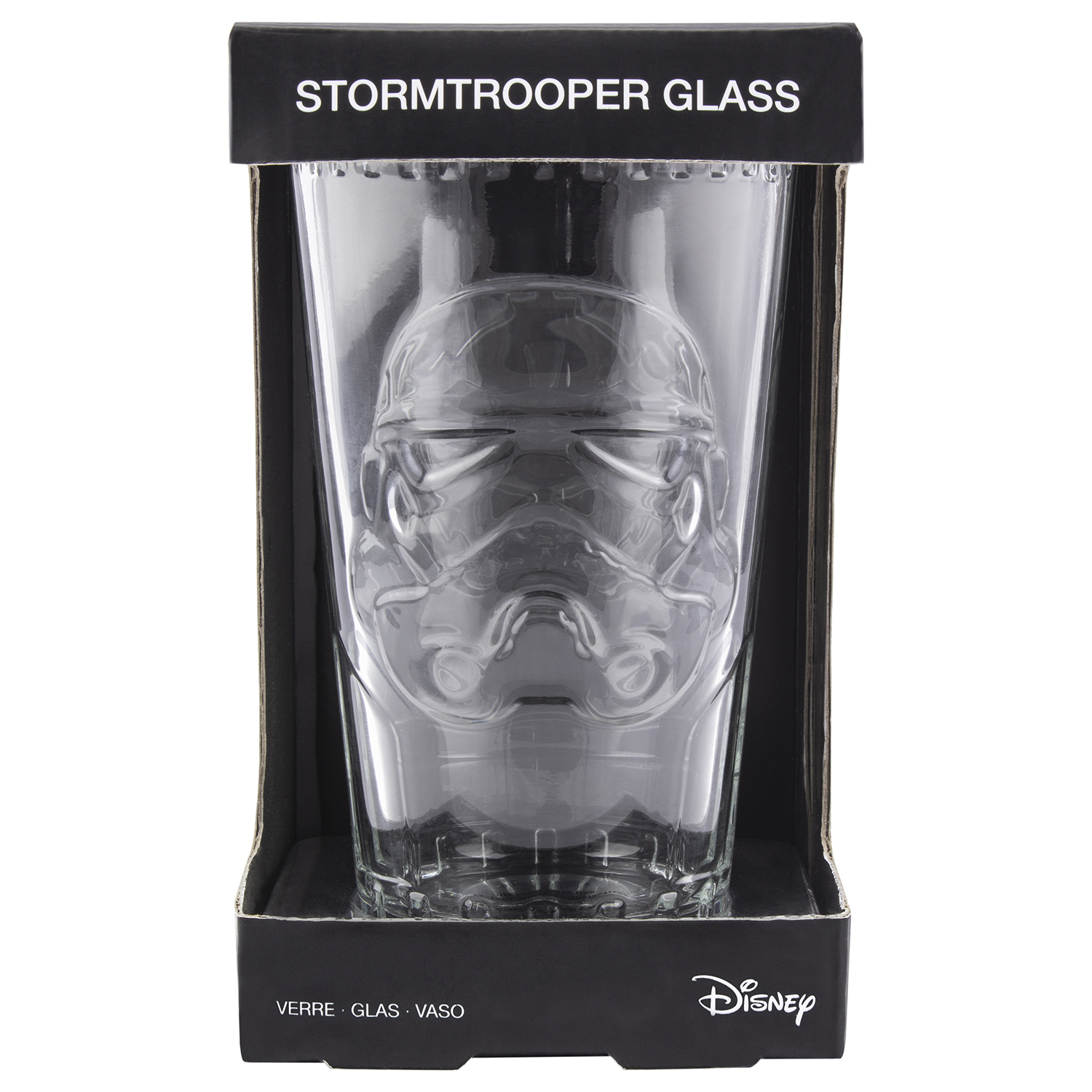 Бокал  PALADONE стеклянный SW Stormtrooper Shaped Glass PP5058SW - фото 3