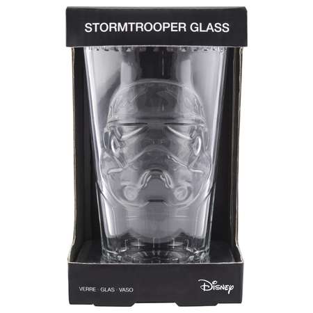 Бокал  PALADONE стеклянный SW Stormtrooper Shaped Glass PP5058SW