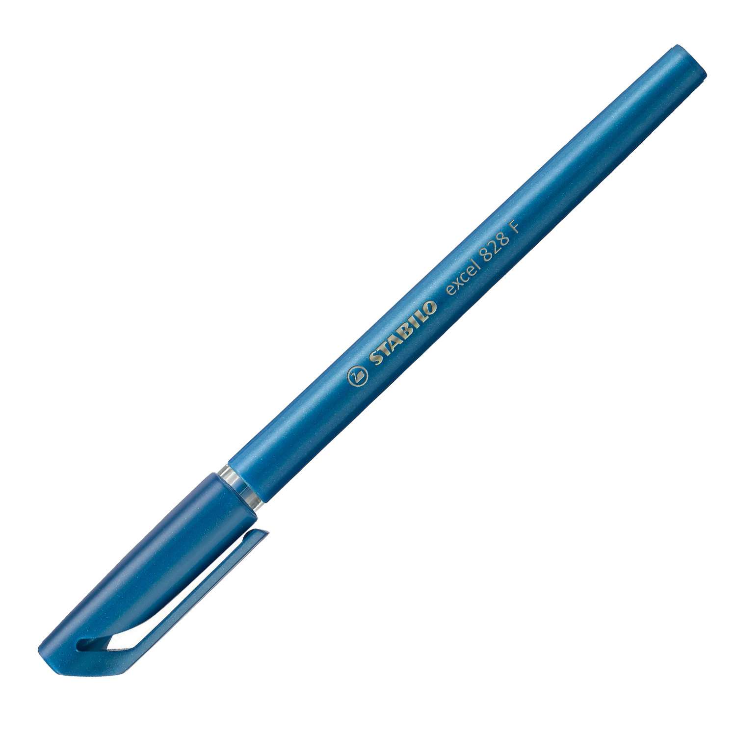 Ручка шариковая STABILO Excel 2шт Синий 828/41-2B - фото 3