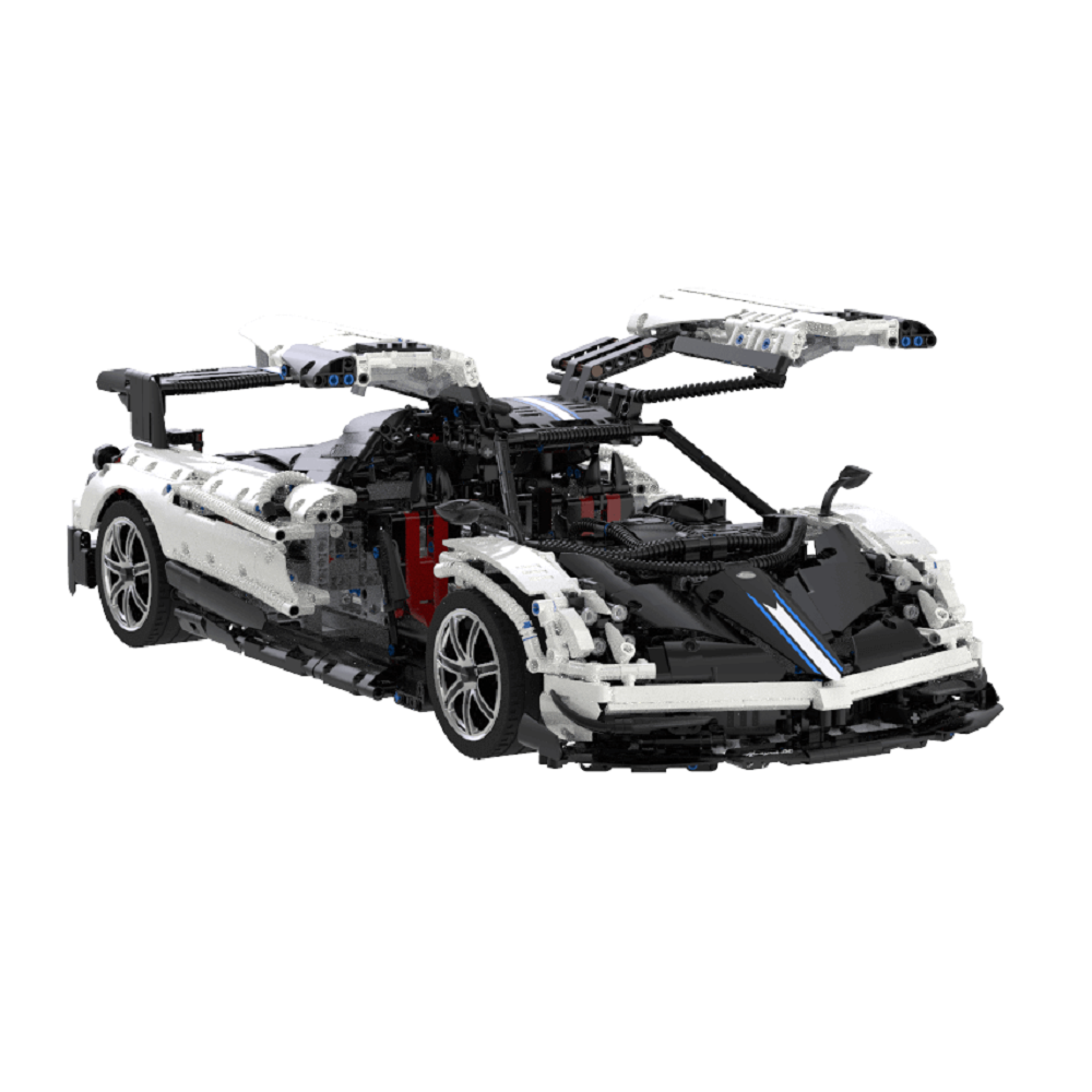 Конструктор Rastar 1:8 Pagani Huayra BC Белый 2934  элементов - фото 5