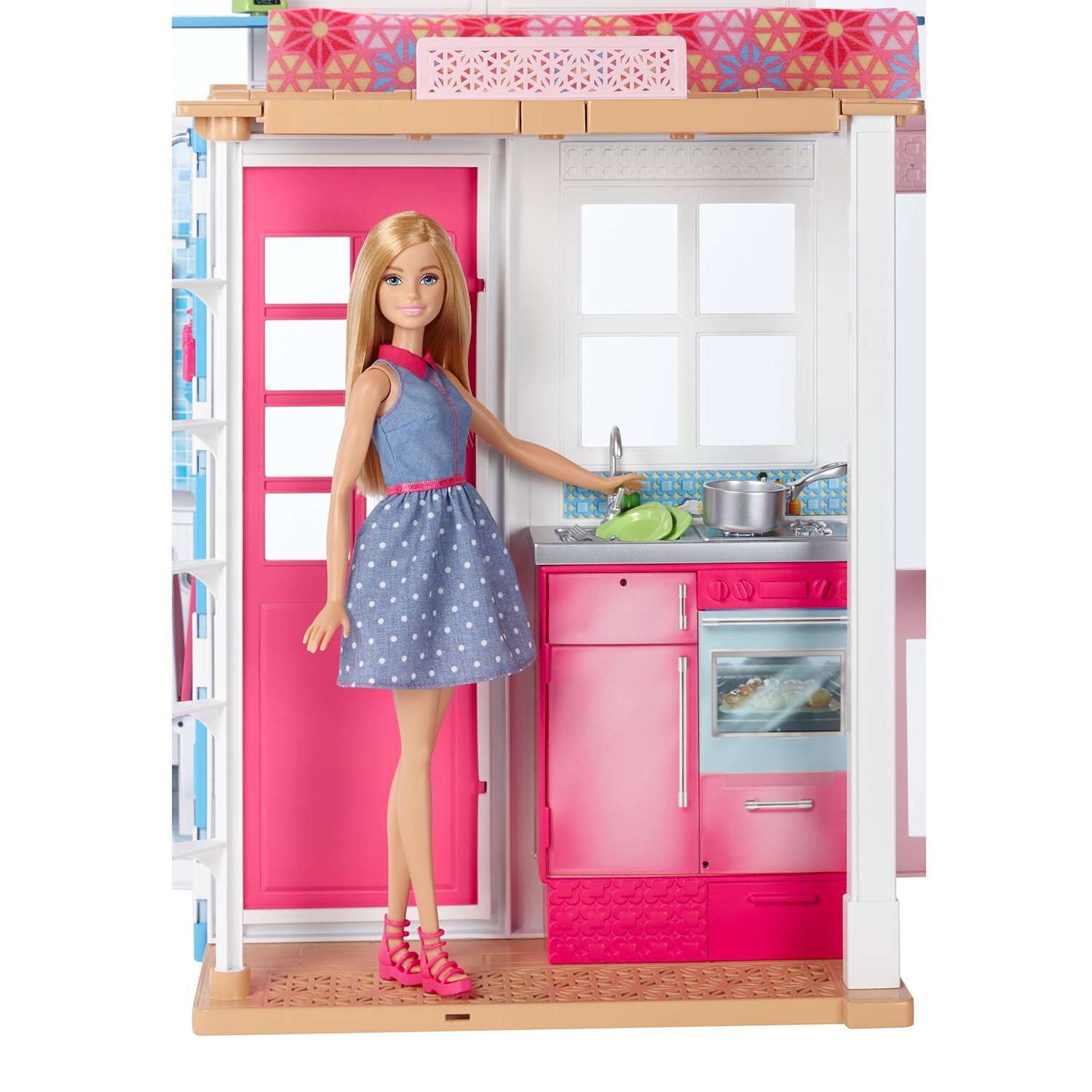 Набор Barbie Домик кукла DVV48 DVV48 - фото 5