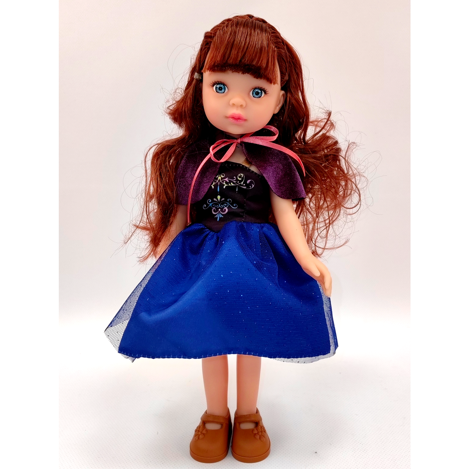 Кукла принцесса Анна SHARKTOYS в платье 32 см коллекция холодное сердце 22200014 - фото 1