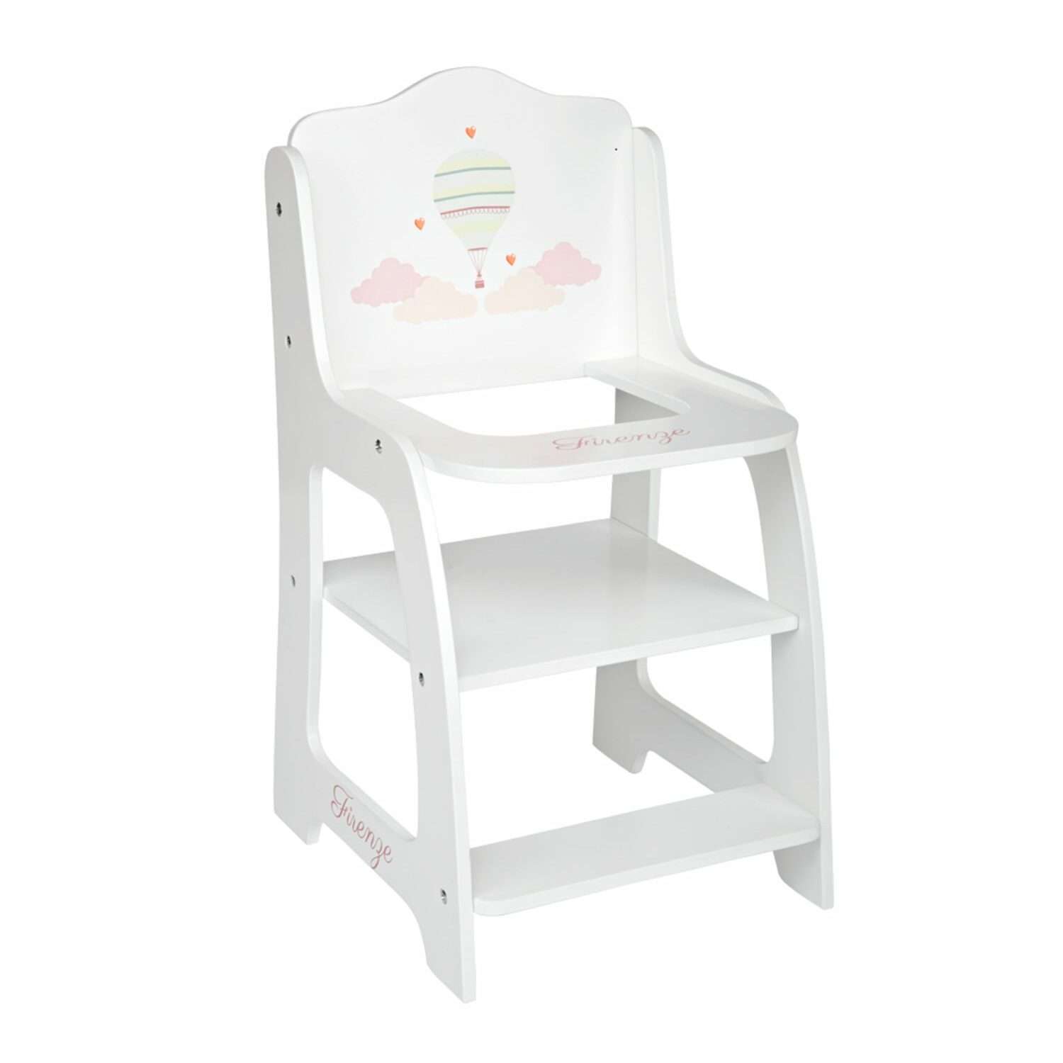 Мебель для кукол Arias Firenze стульчик для кормления деревянный Т22160 - фото 1