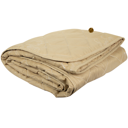 Одеяло Benalio 2 спальное Верблюд эко облегченное 172х205 см глосс-сатин