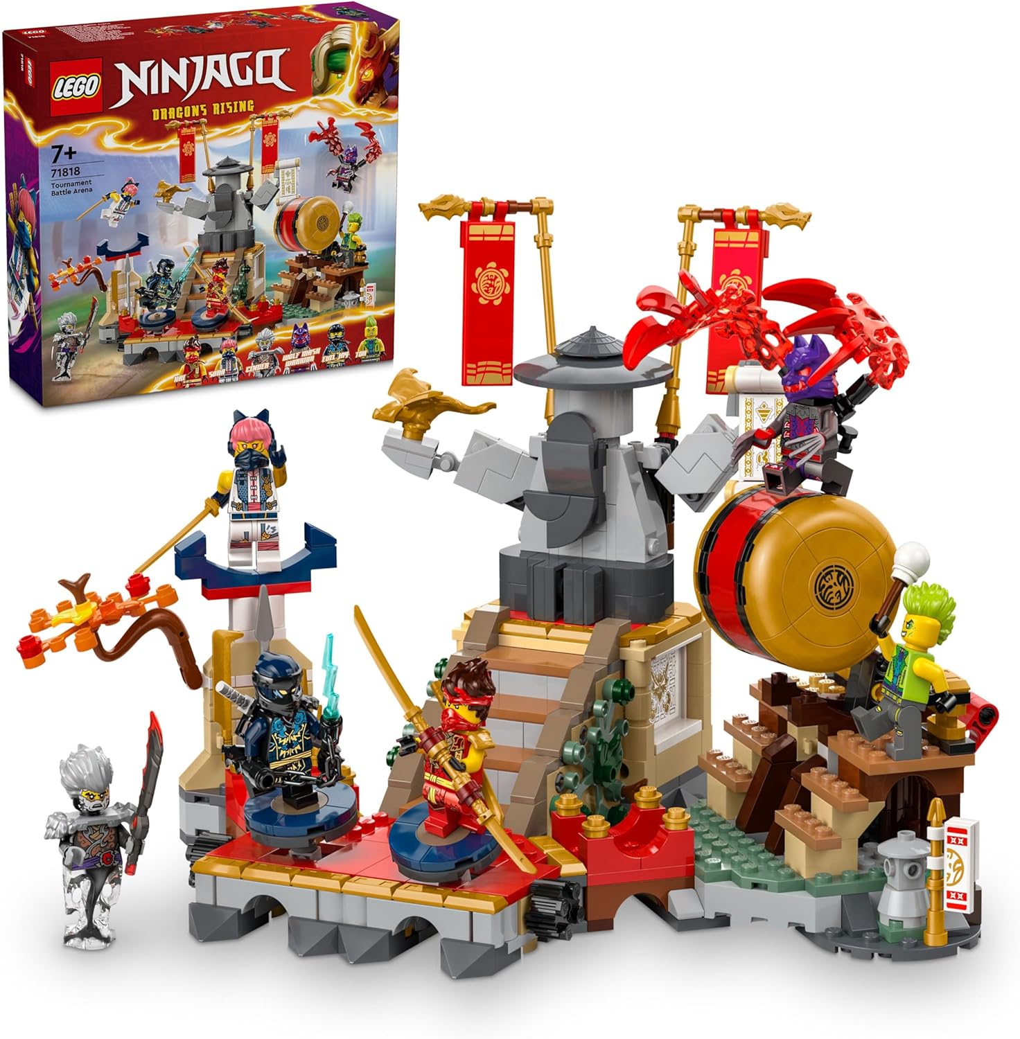 Конструктор LEGO Ninjago Турнирная боевая арена 71818 - фото 1