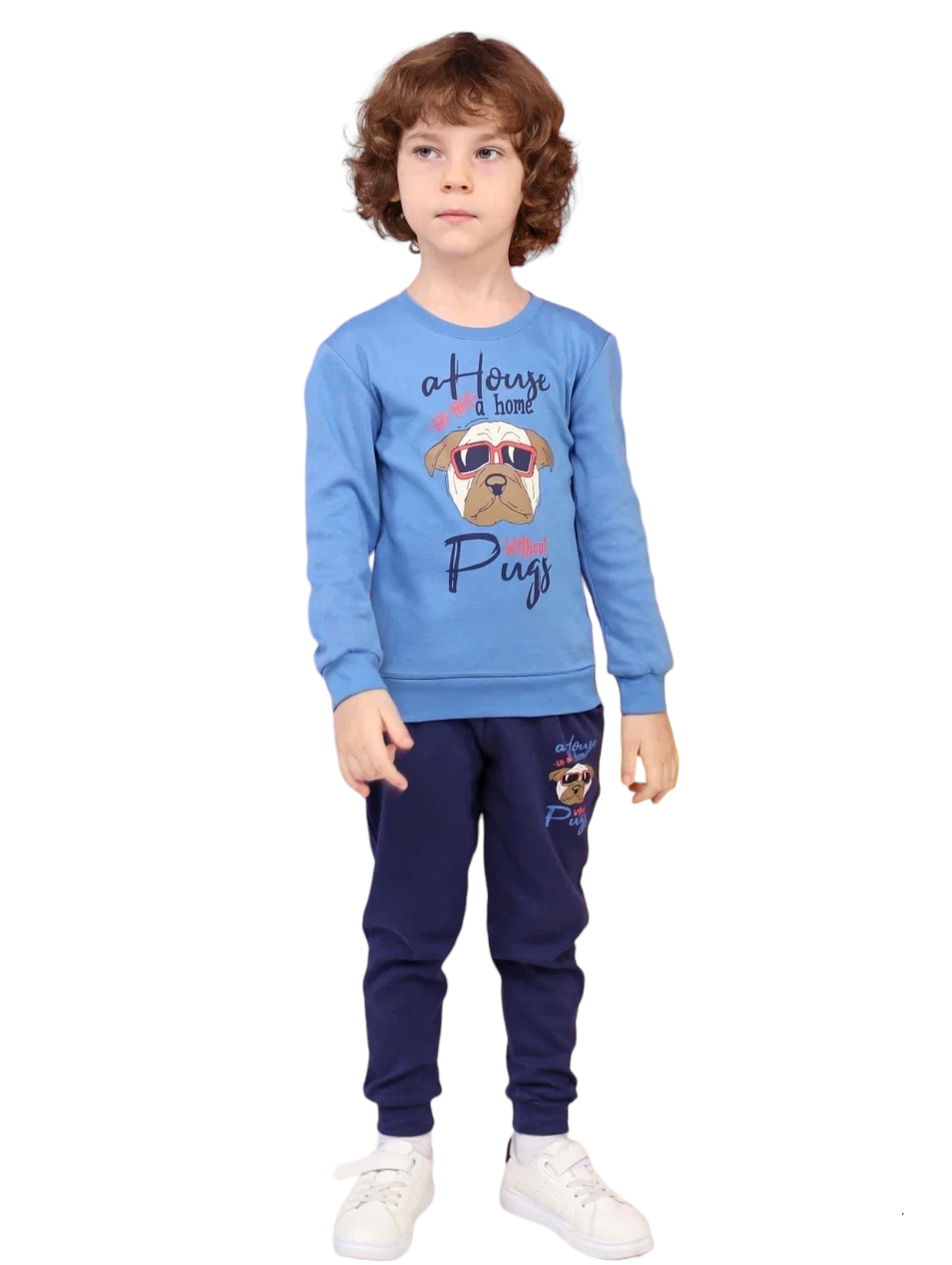 Свитшот и брюки Avrora Kids Л-ИП-PUG122-360 - фото 1