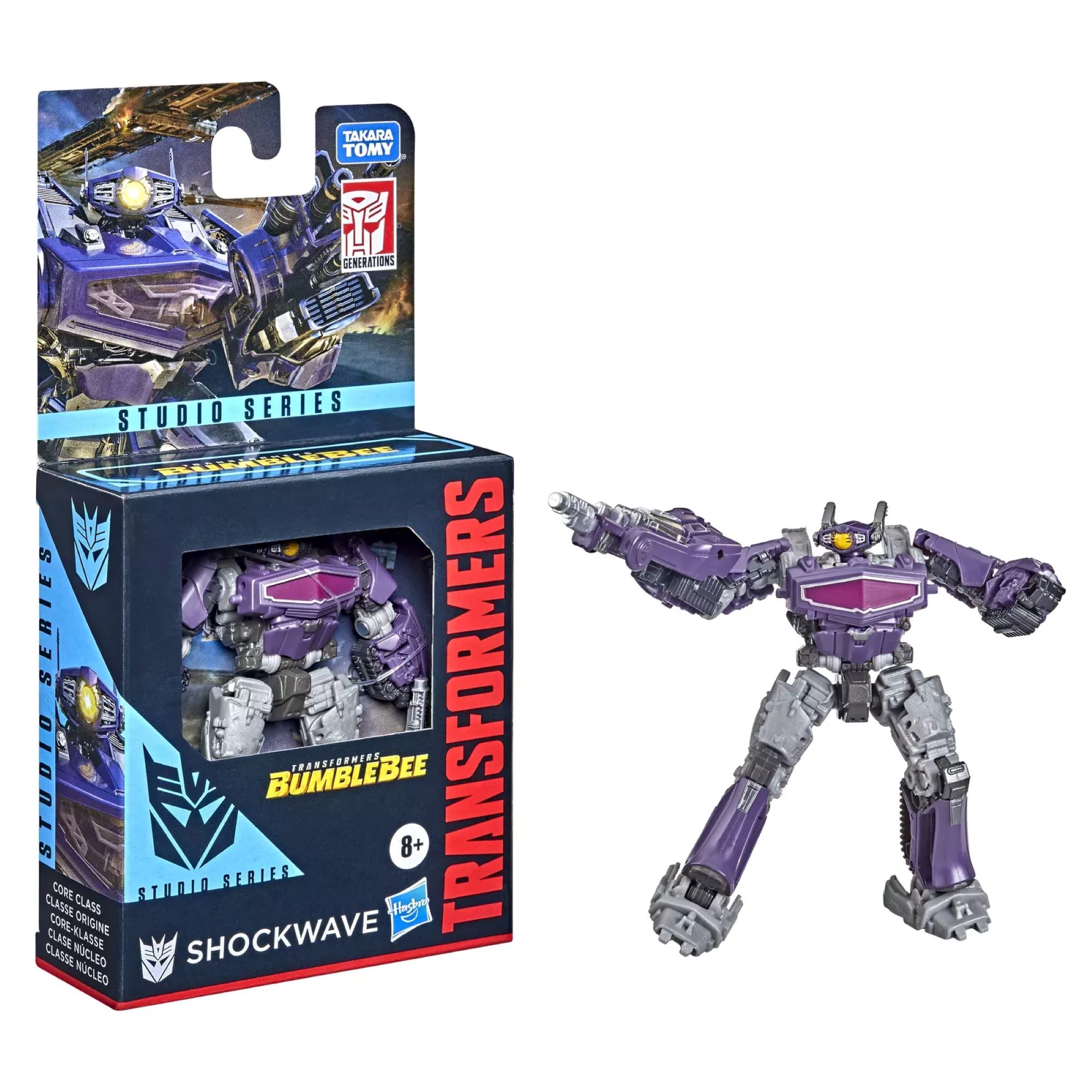 Трансформер Hasbro Generation Фигурка Shockwave 8,5 см - фото 4