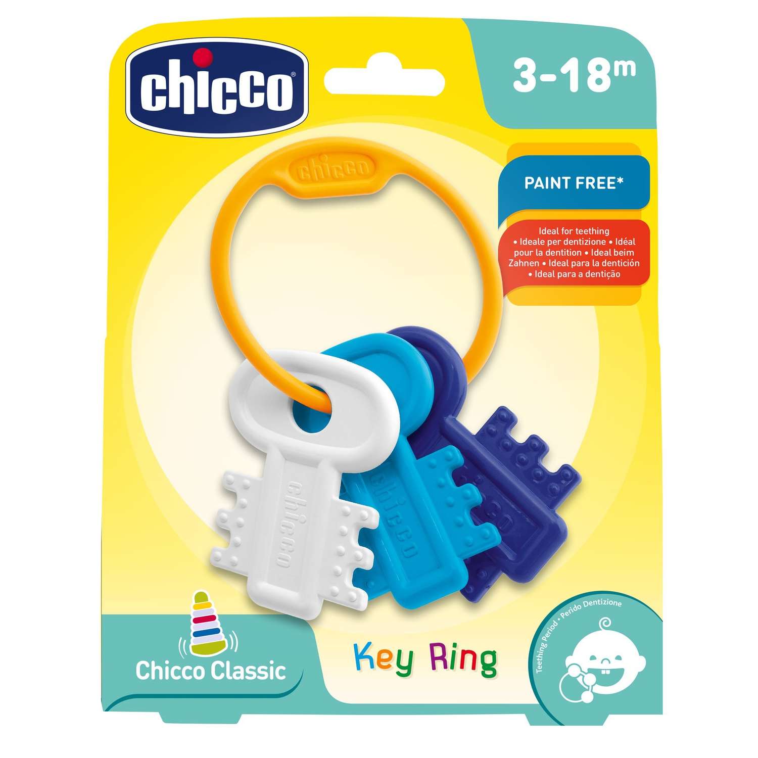 Игрушка Chicco развивающая Ключи Blue - фото 2