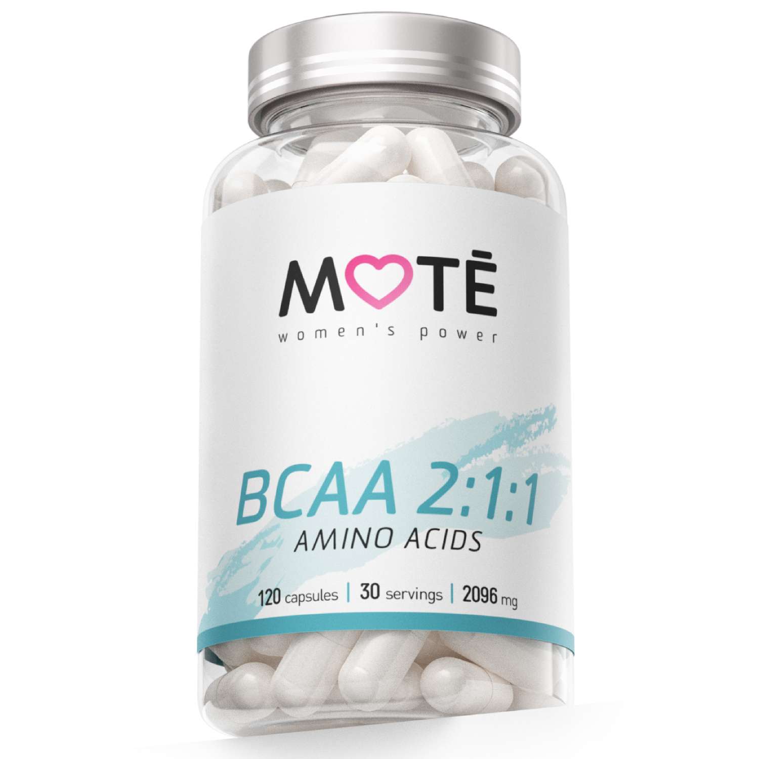 BCAA в капсулах Mote / Мотэ Аминокислоты БЦАА 2-1-1 - фото 1