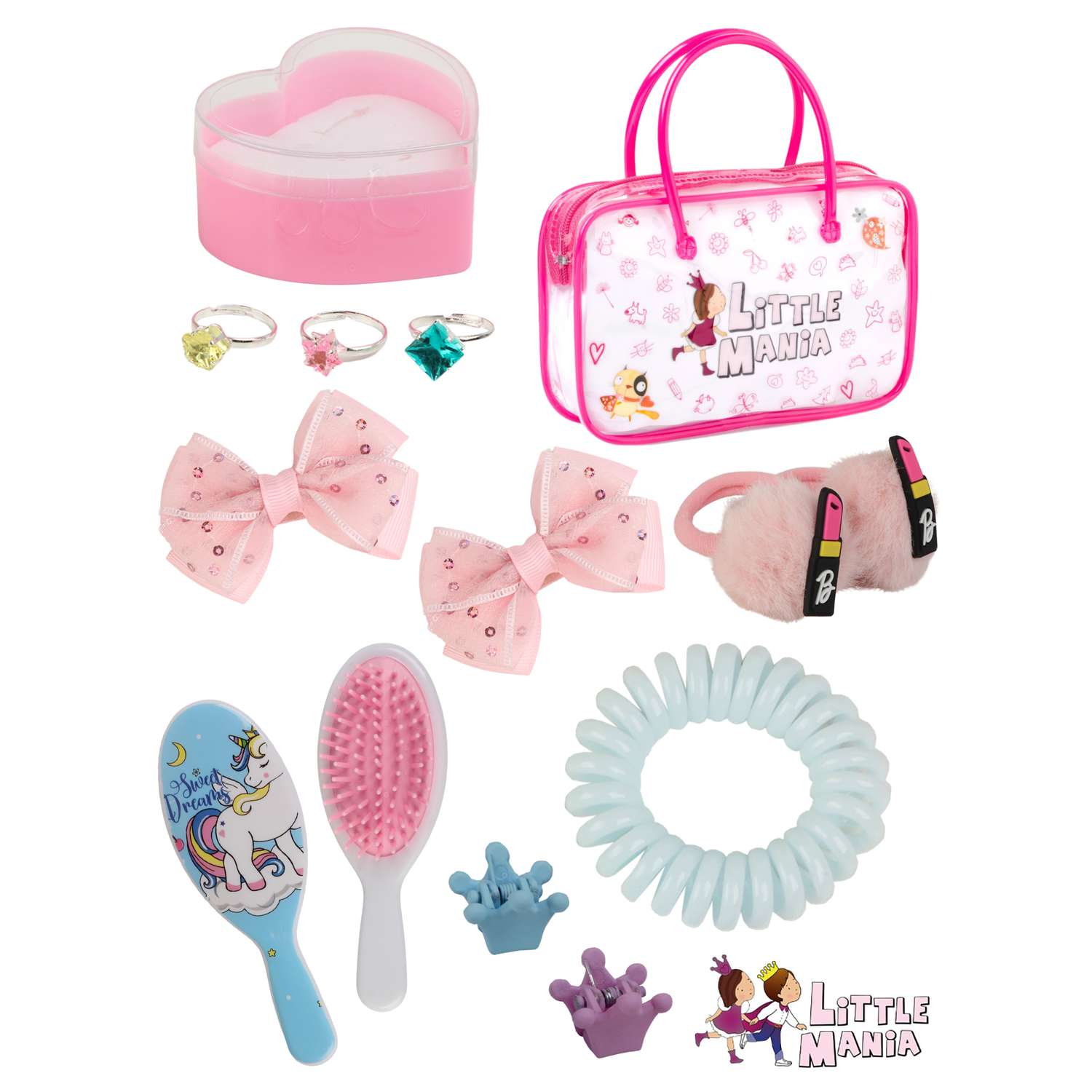 Набор аксессуаров для девочки Little Mania Принцесса Кайли 11 предметов - фото 1