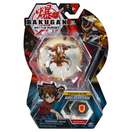 Фигурка-трансформер Bakugan Ультра Crab Gold 6045146/20114715