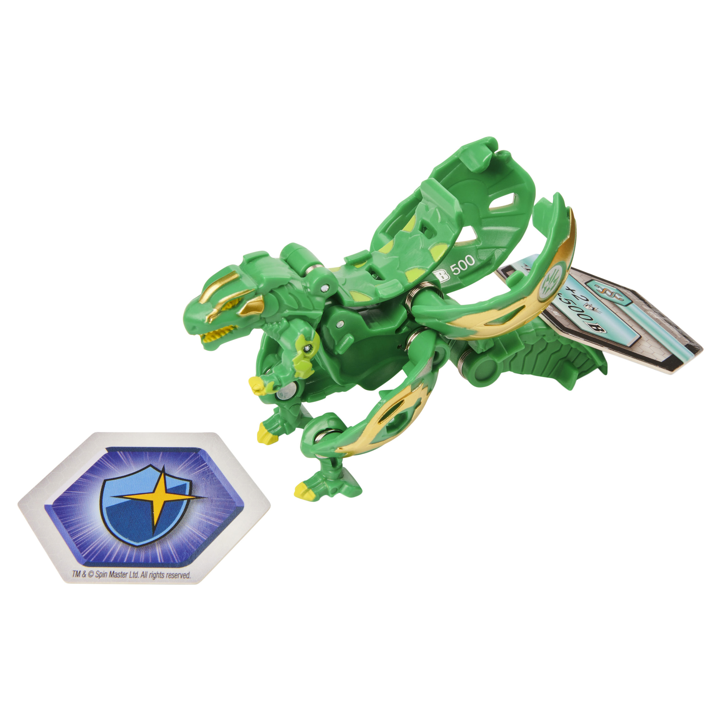 Фигурка-трансформер Bakugan S2 Ультра TroxNobiliosGrGld 6055885/20124616 - фото 1