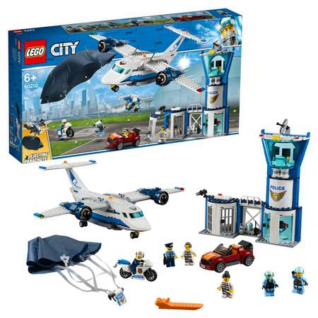 Конструктор LEGO City Police Воздушная полиция: авиабаза 60210