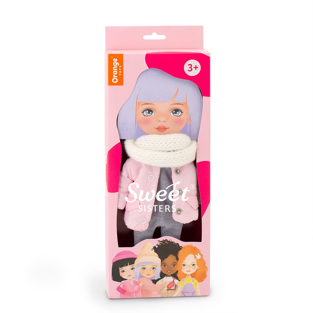 Набор одежды для кукол Orange Toys Sweet Sisters Розовая куртка Серия Европейская зима S11 - фото 2