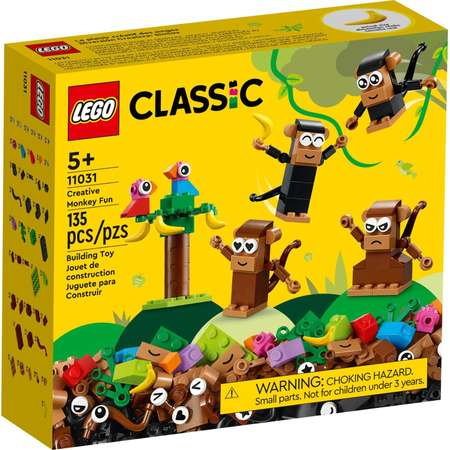 Конструктор LEGO Classic Creative Monkey Fun 11031