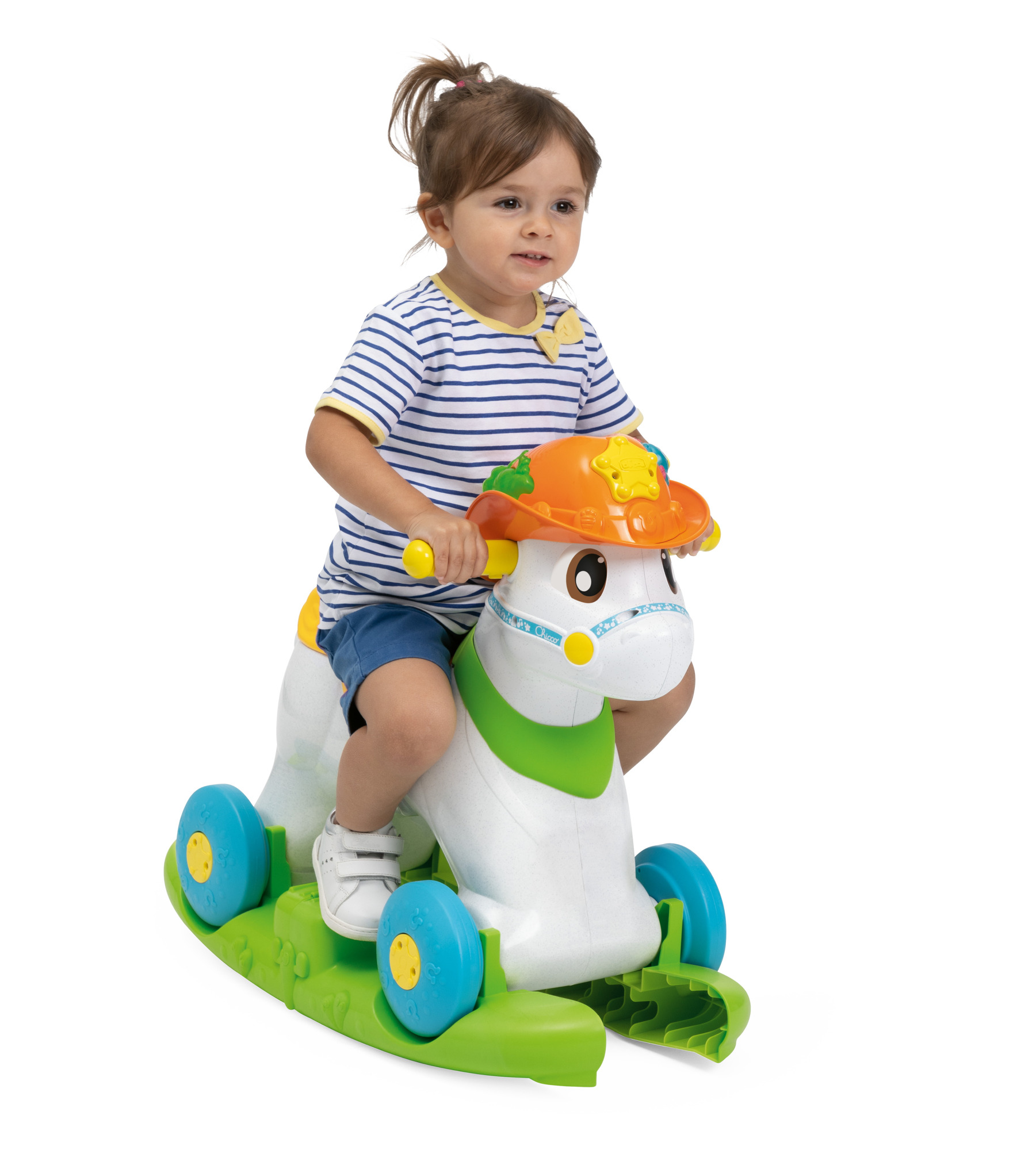 Игрушка-каталка Chicco Говорящая лошадка Baby Rodeo - фото 15