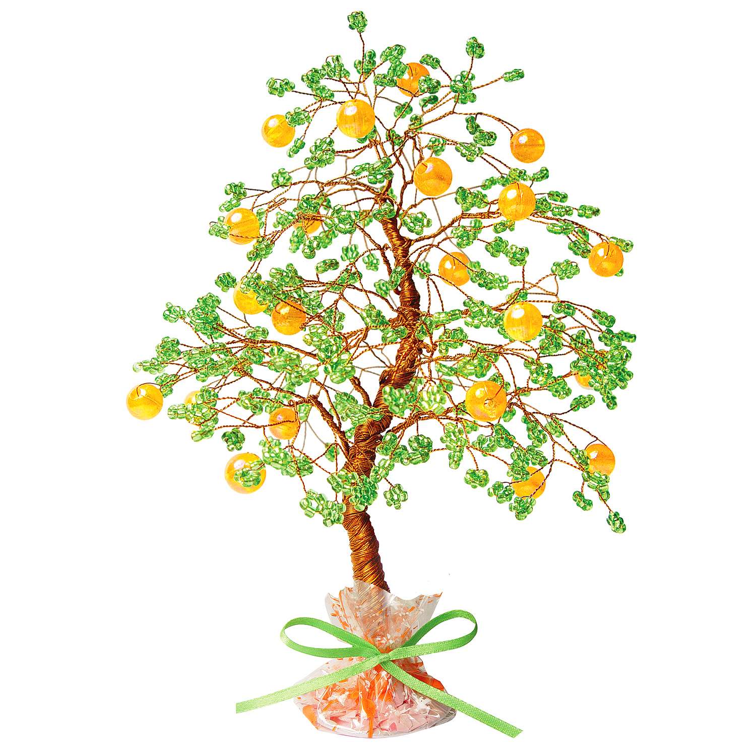 Дерево из бисера КЛЕVЕР Апельсиновое дерево - фото 2