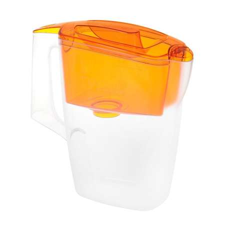 Фильтр-кувшин Гейзер для воды Мини оранжевый прозрачный 2.5 л