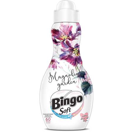 Кондиционер для белья Bingo Soft MAGNOLIA GARDEN с ароматом Магнолии 1440 мл