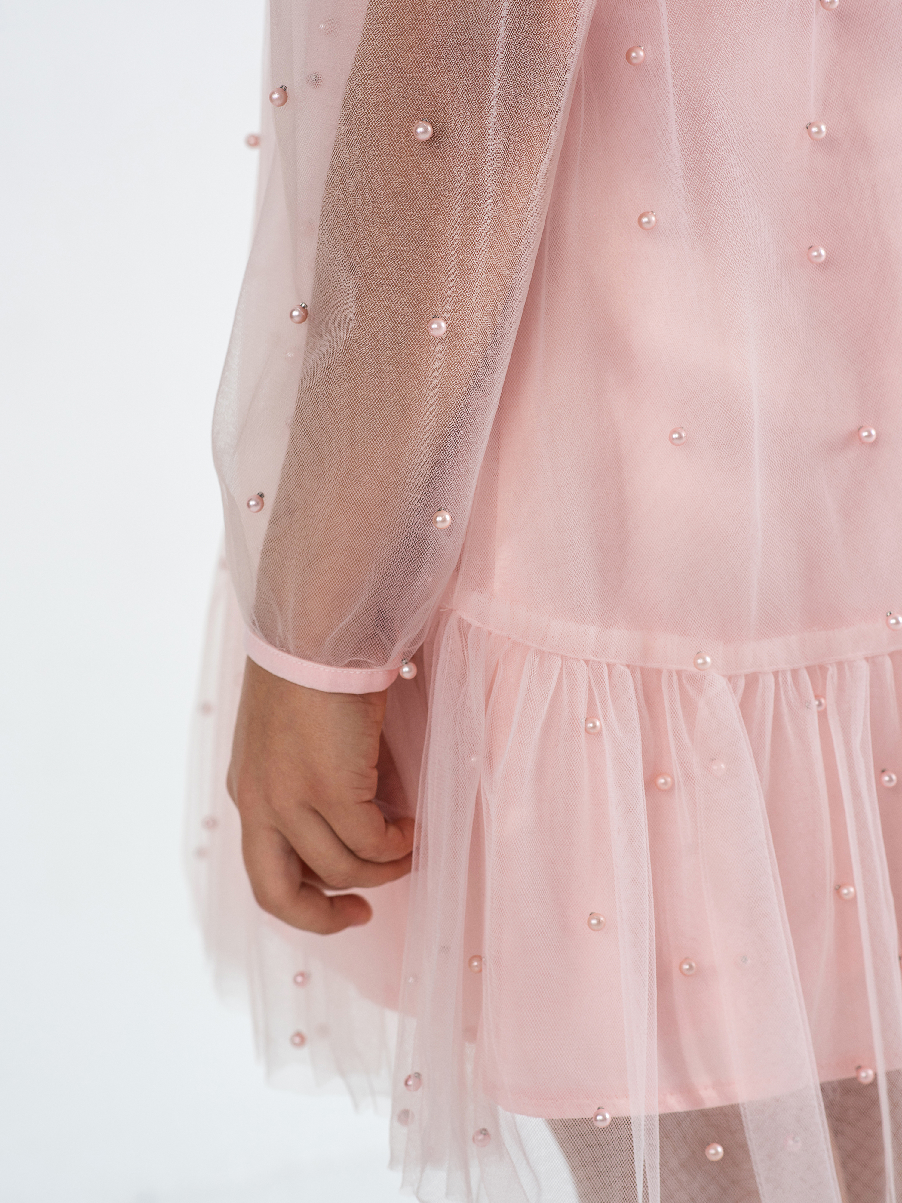 Платье LisaWeta D-078-23 розовый - фото 6