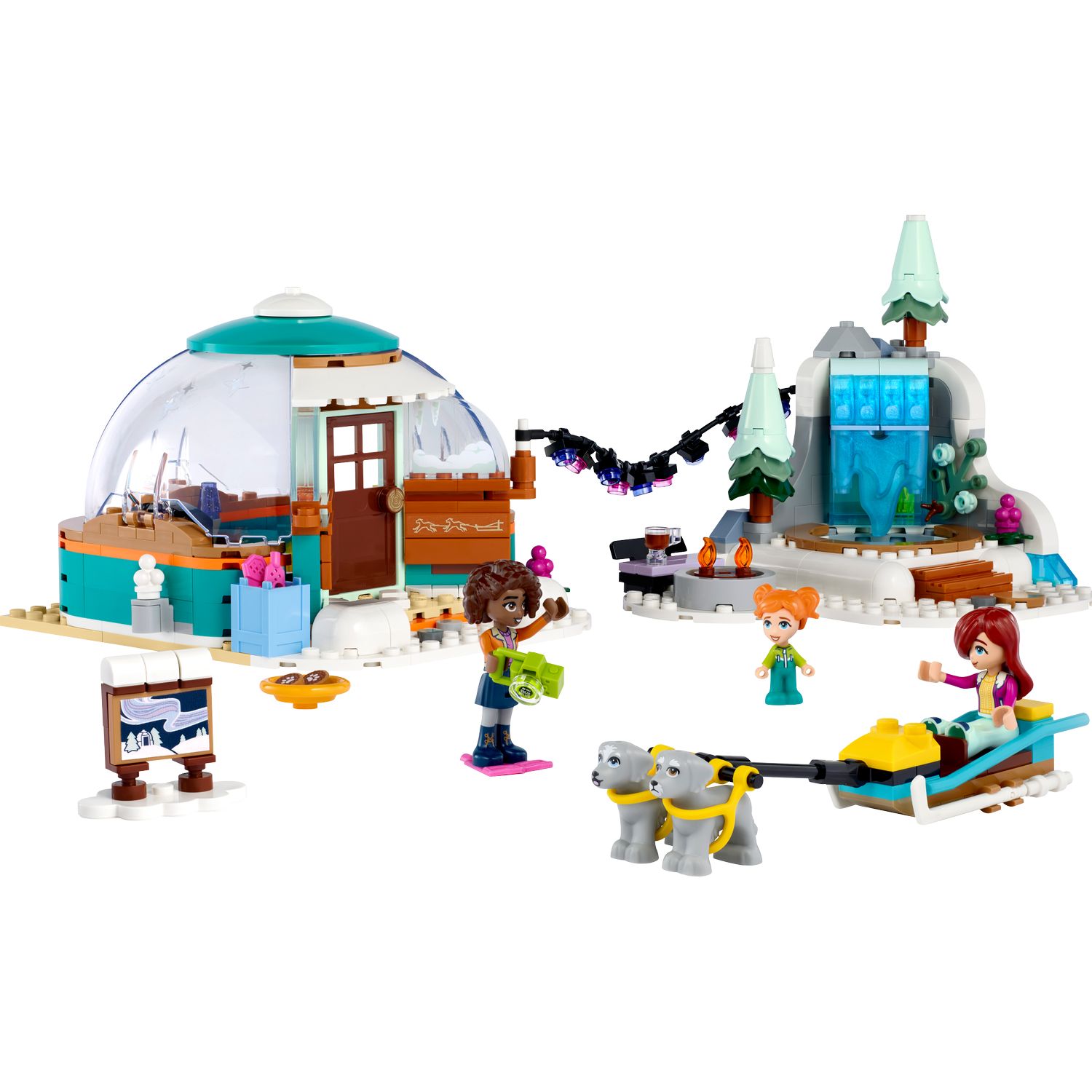 Конструктор LEGO Igloo Holiday Adventure 41760 - фото 2