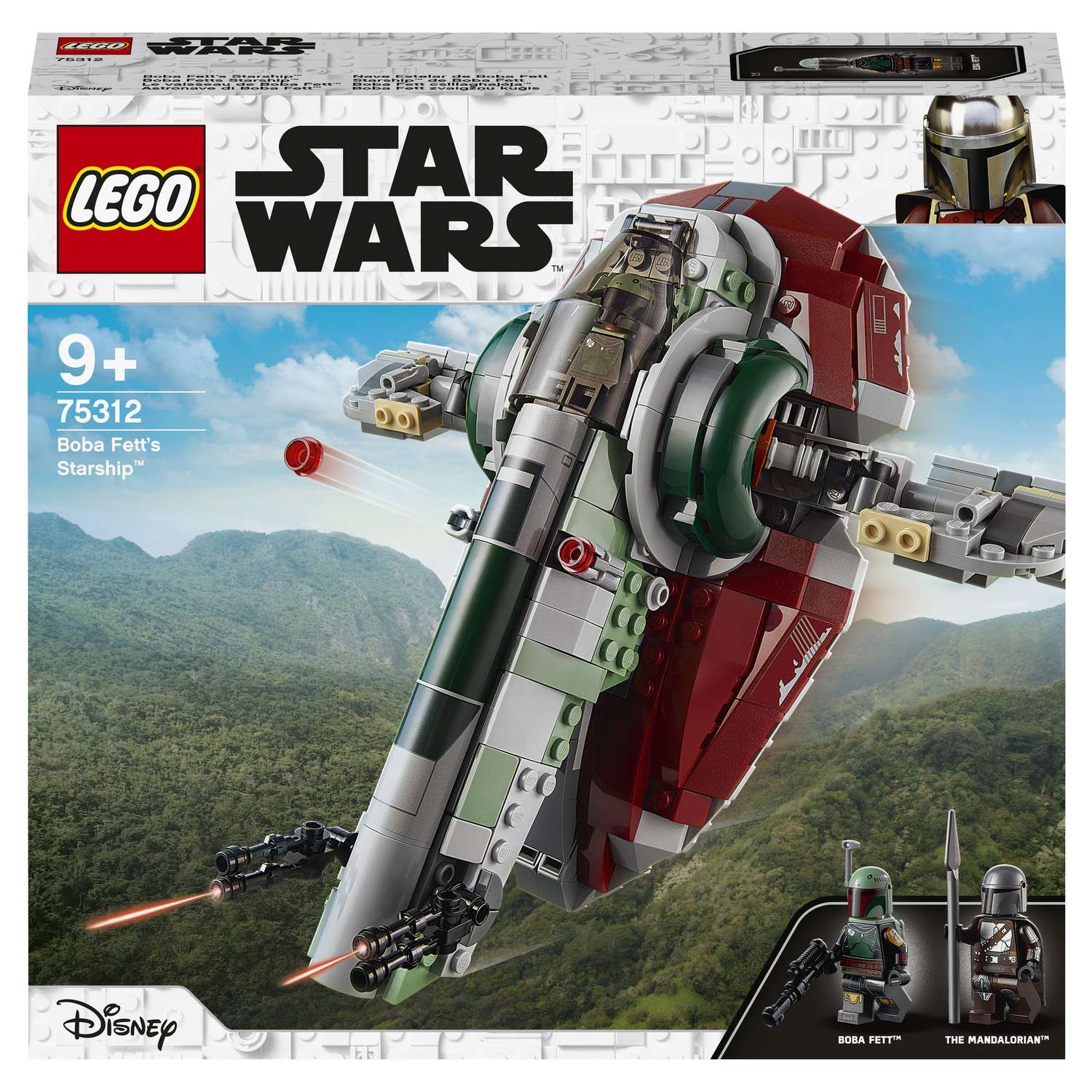Конструктор LEGO Star Wars Звездолет Бобы Фетта 75312 - фото 2