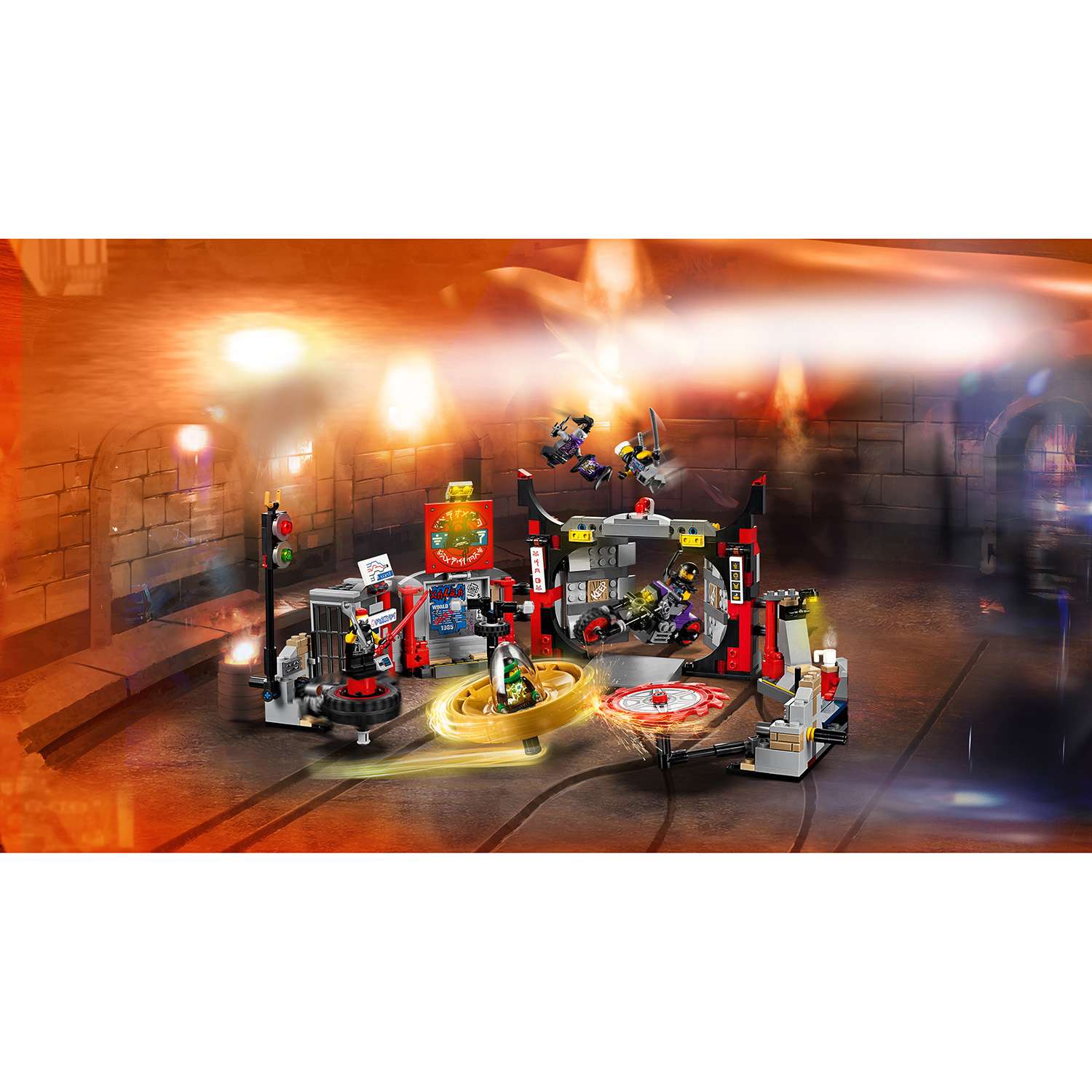 Конструктор LEGO Штаб-квартира Сынов Гармадона Ninjago (70640) - фото 4