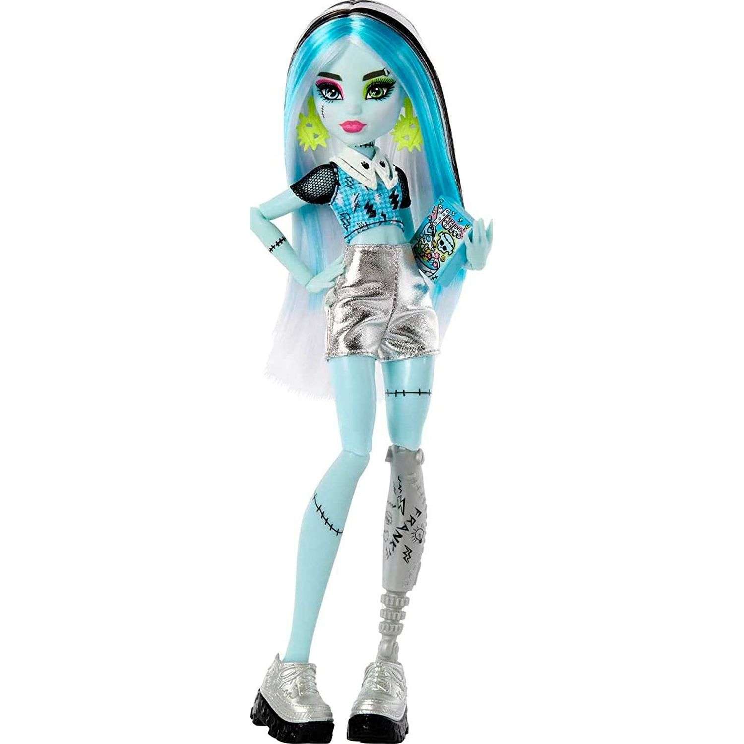 Кукла Monster High Skulltimate Secrets Series 1 Frankie HKY62 HKY62 - фото 2