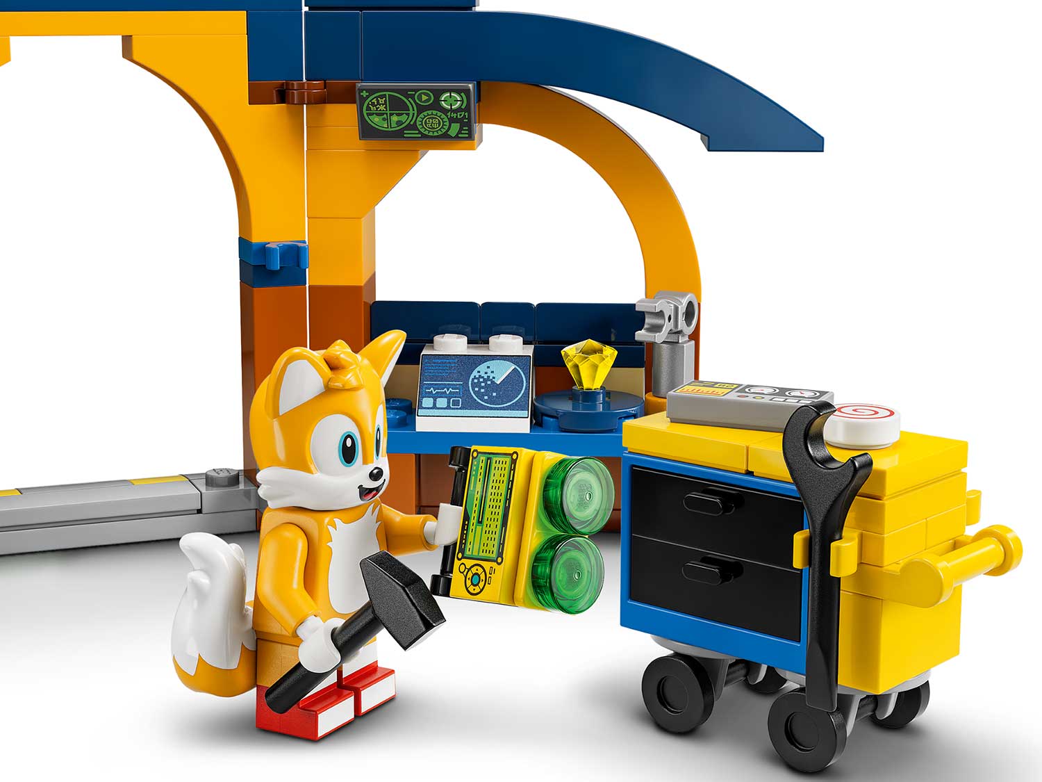 Конструктор LEGO Sonic мастерская Тейлза и самолет Торнадо - фото 6