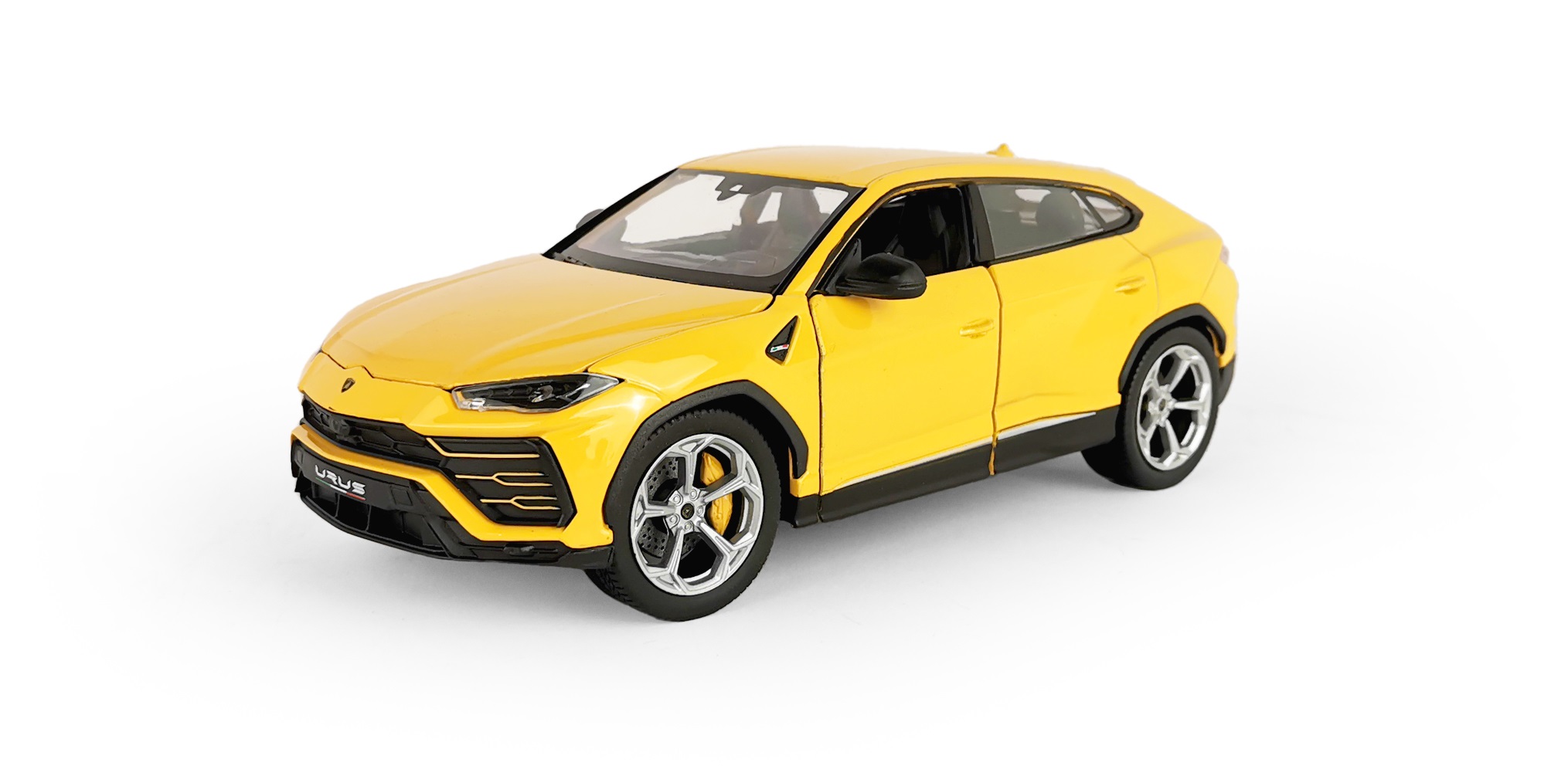 Автомобиль Welly Lamborghini Urus 1:24 желтый 24094W - фото 1