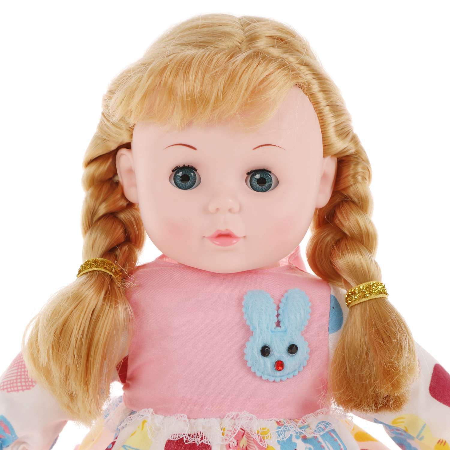 Кукла для девочки Наша Игрушка мягконабивная звук 43113 - фото 2
