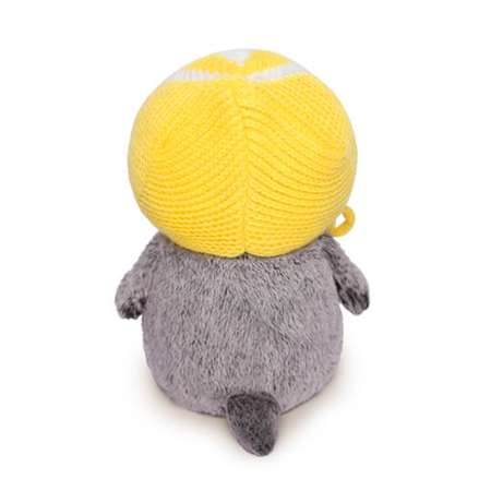 Мягкая игрушка BUDI BASA Кот Басик BABY в спортивной шапке 20 см BB002