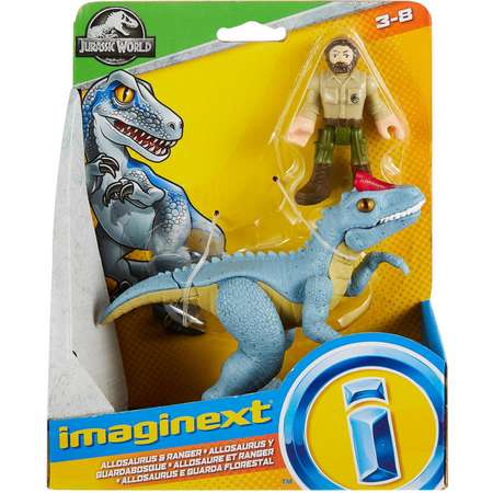 Набор игровой IMAGINEXT JW Аллозавр и Рейнджер GKM66