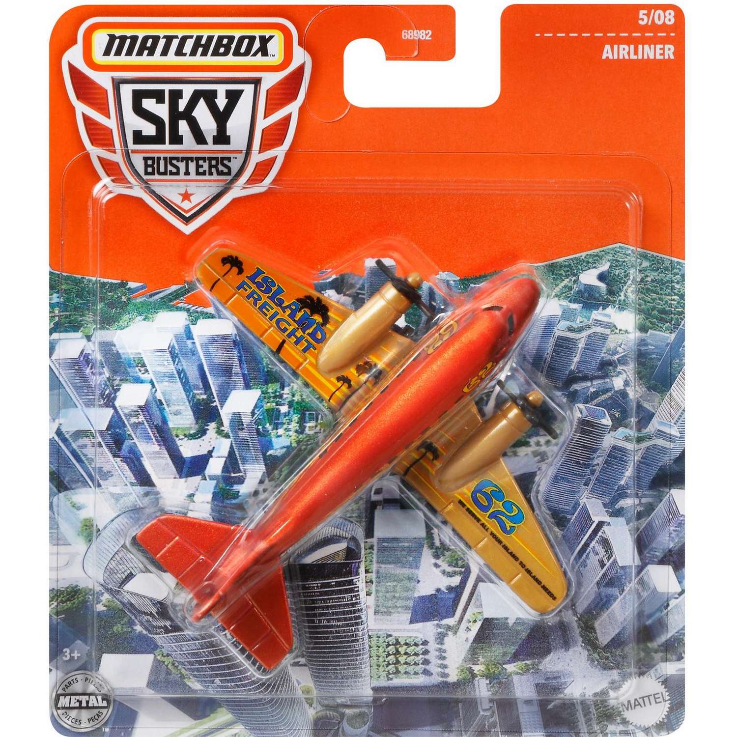 Игрушка Matchbox Транспорт воздушный Самолет Классик Атак в ассортименте 68982 68982 - фото 9