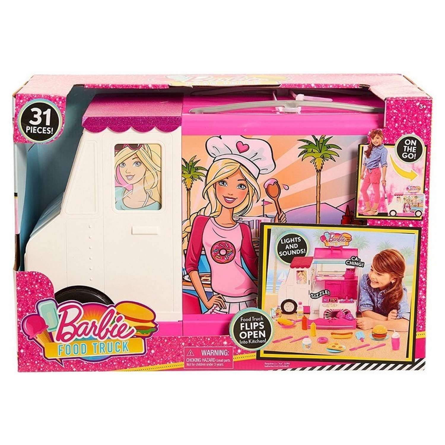 Закусочная на колесах Barbie с аксессуарами 61565 - фото 1