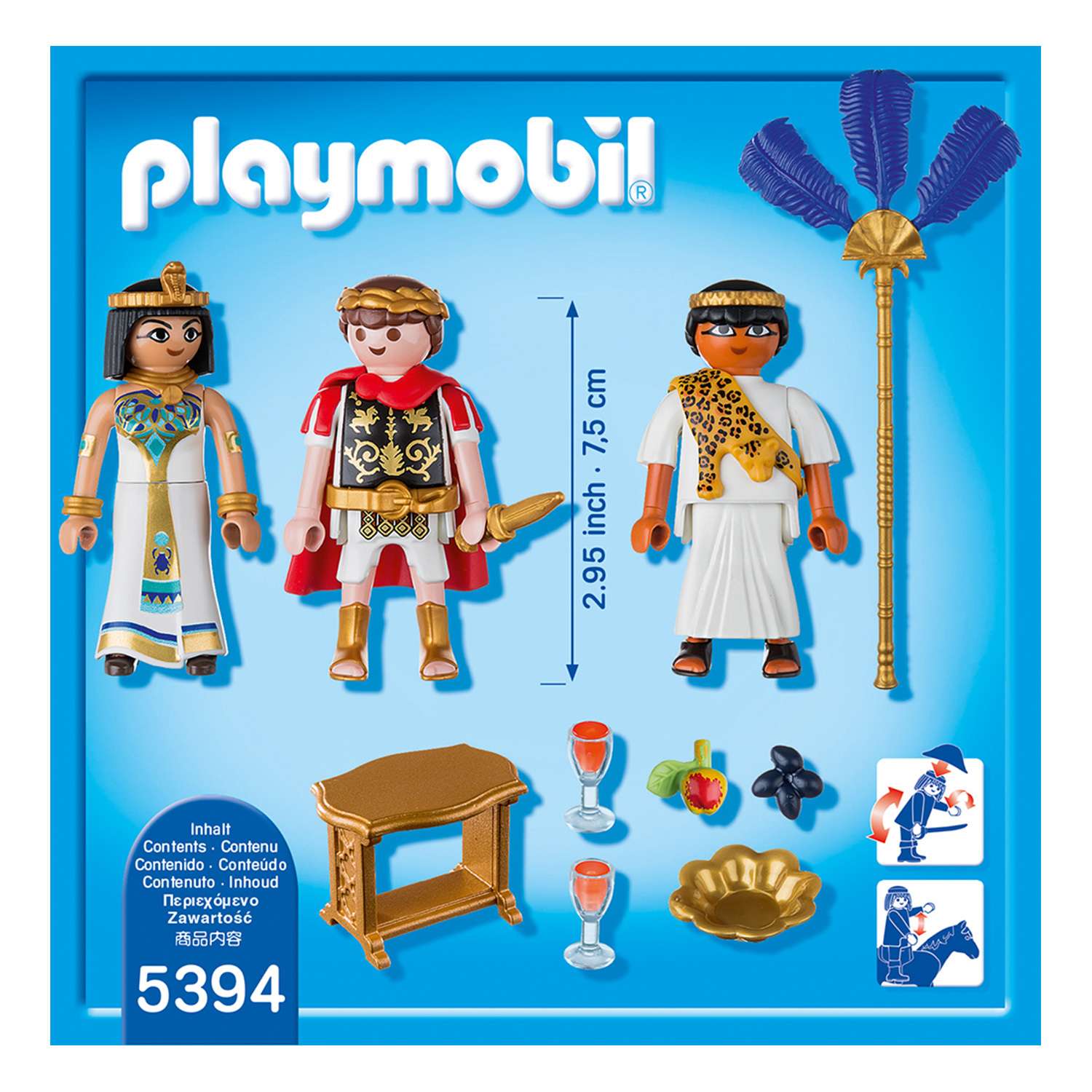 Конструктор Playmobil Цезарь и Клеопатра - фото 5