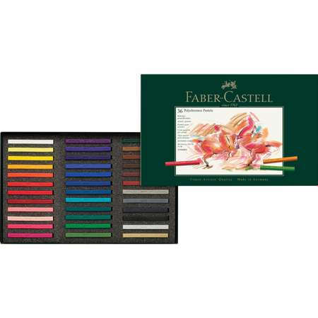 Пастель Faber Castle художественная Polychromos 36 цветов