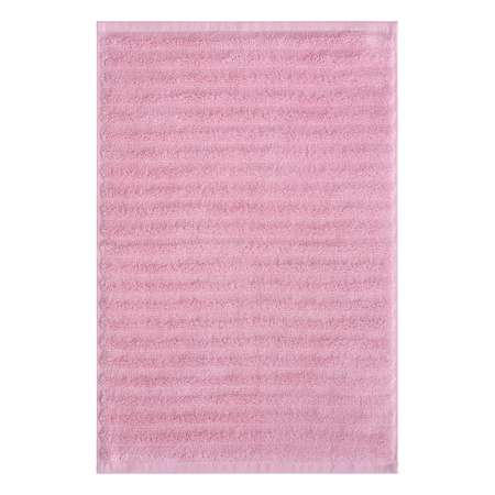 Полотенце махровое LUCKY Волна 40x60 см 100% хлопок розовый