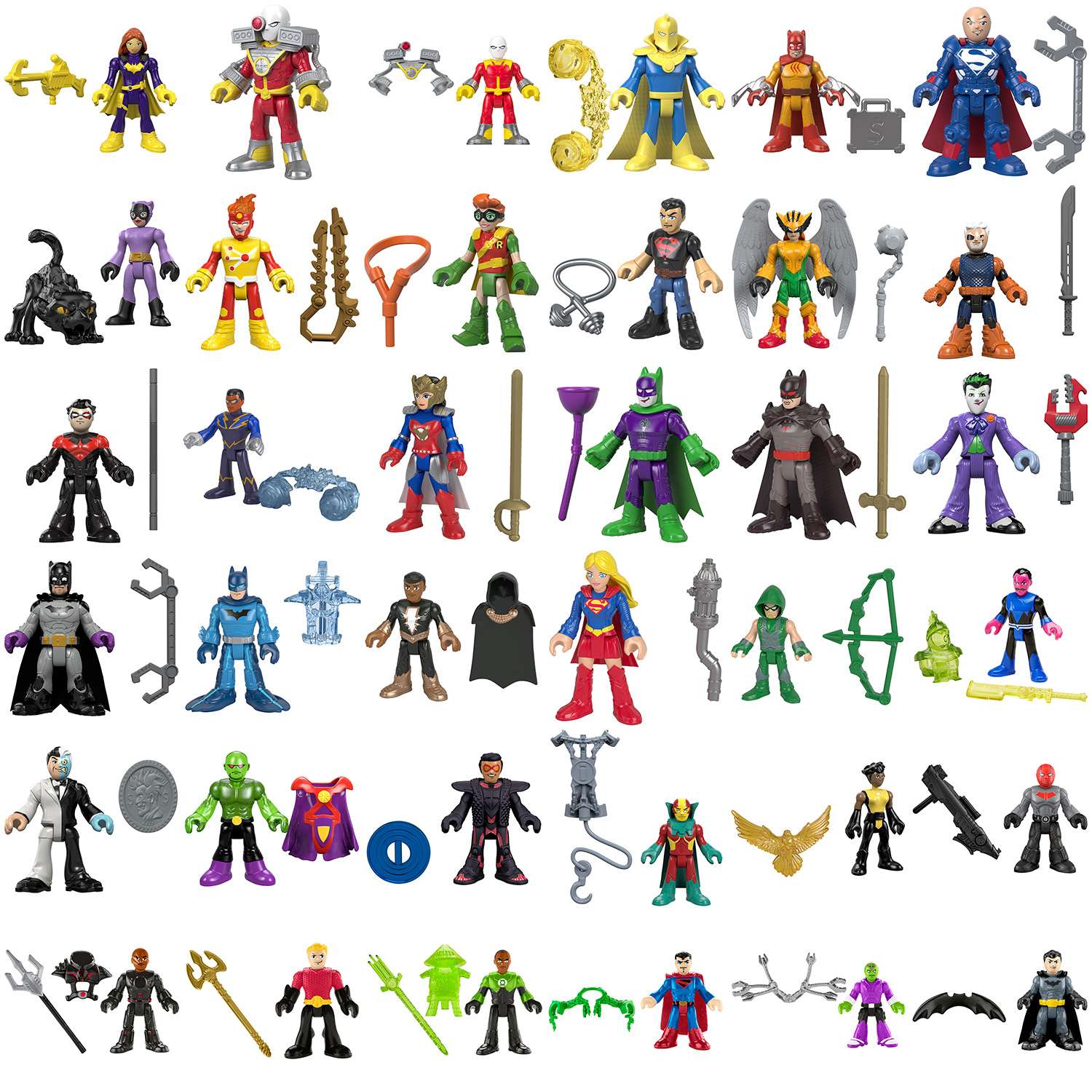 Фигурки IMAGINEXT Персонажи (дисплей) DC Super Friends в ассортименте - фото 1