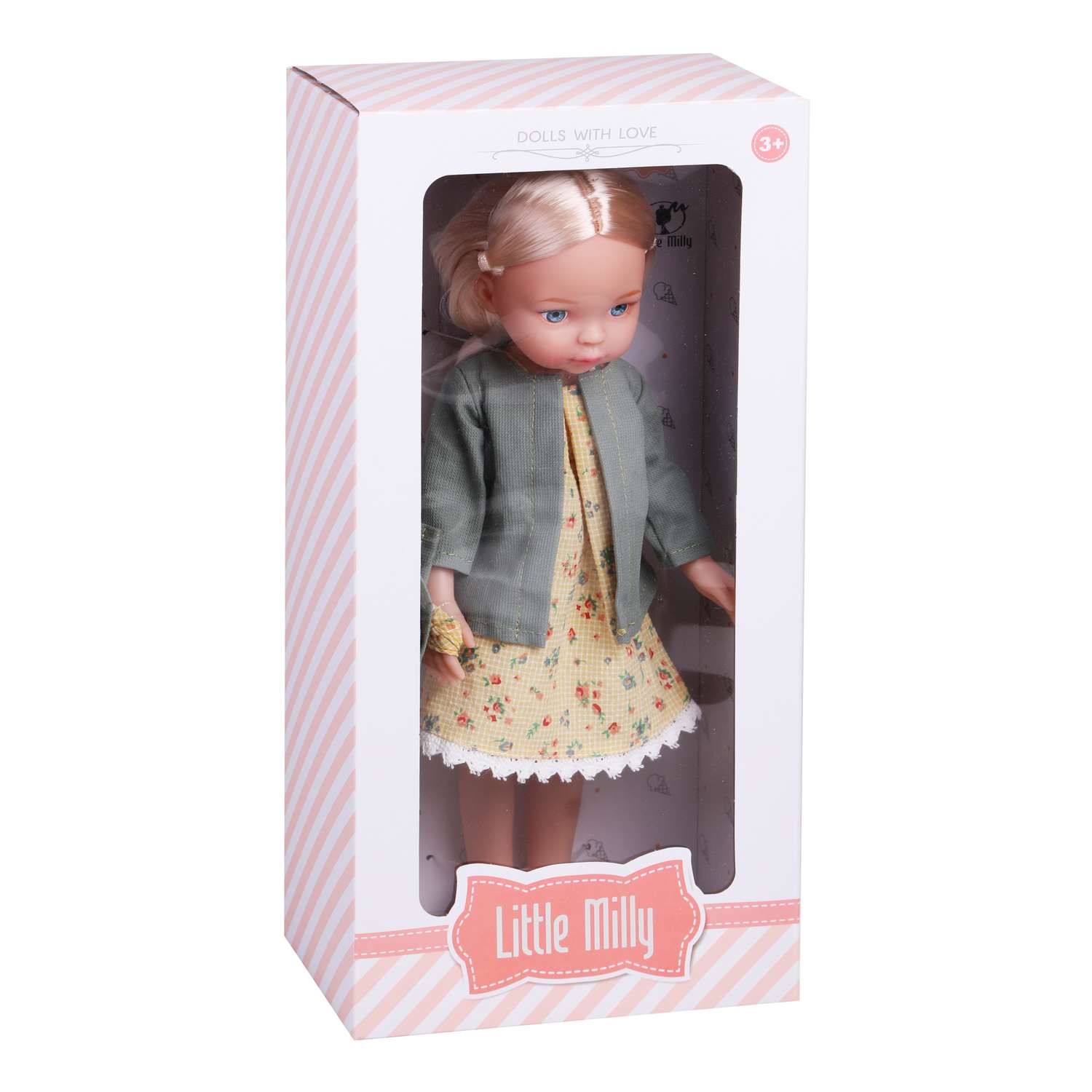 Игровой набор для девочки Наша Игрушка Милашка кукла 33 см с сумочкой 803606 - фото 5