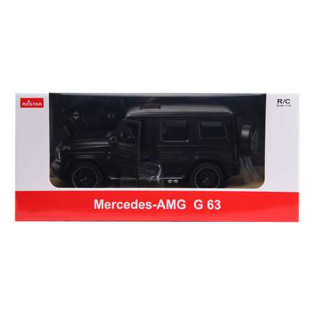 Машина Rastar РУ 1:14 Mercedes-Benz G63 Черная 95700