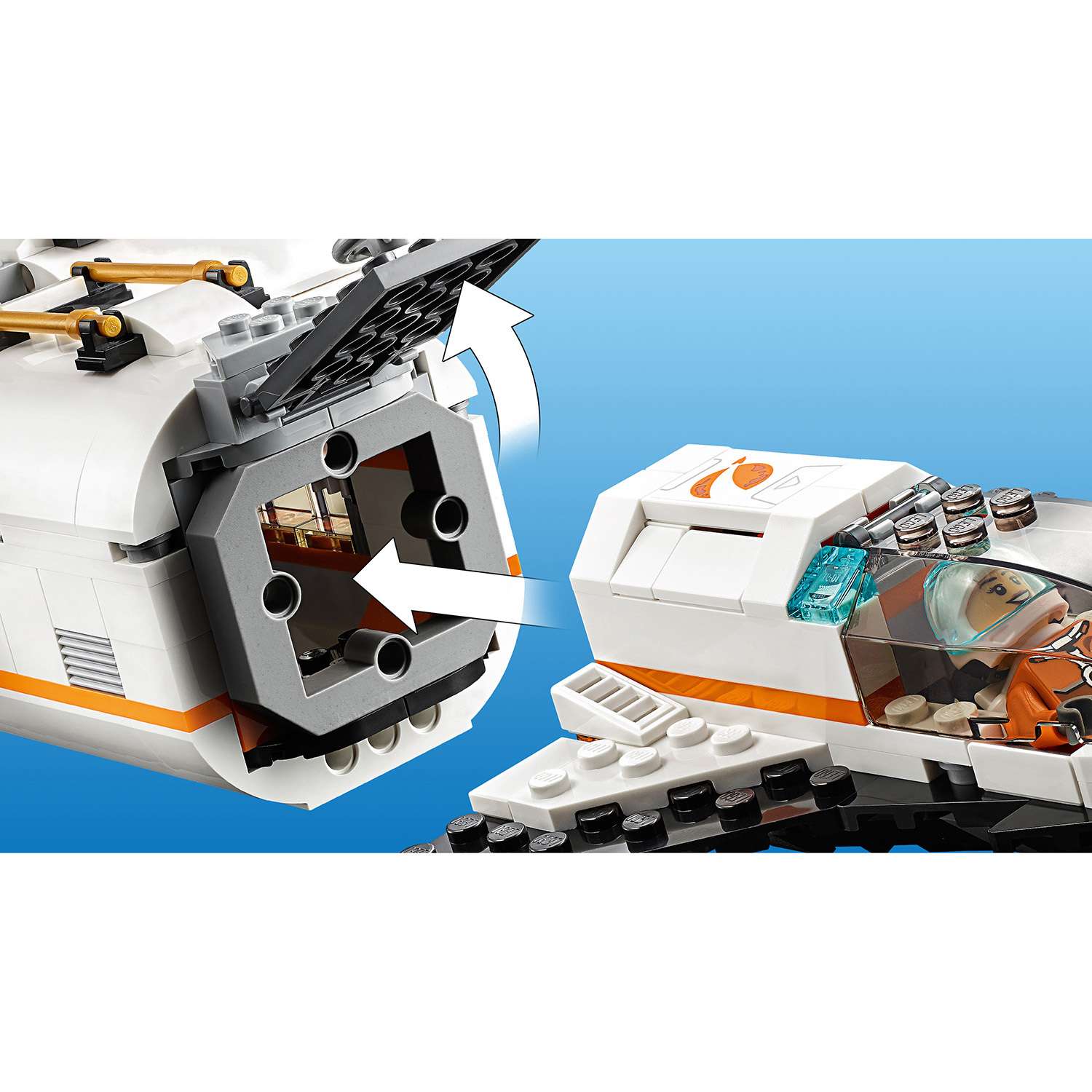 Конструктор LEGO City Space Port Лунная космическая станция 60227 - фото 9