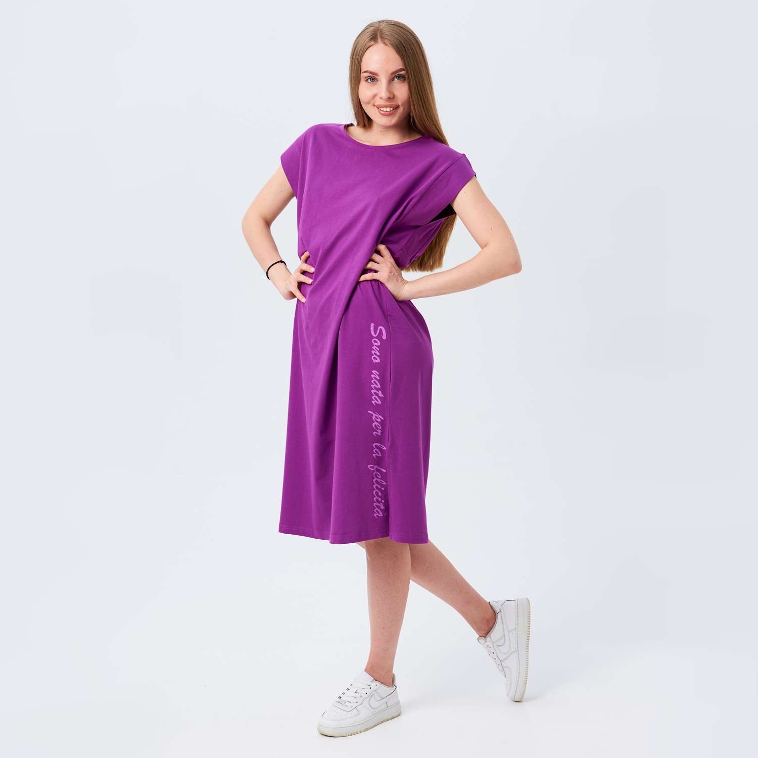 Платье MOR MOR-02-005-004009/фиолетовый - фото 4
