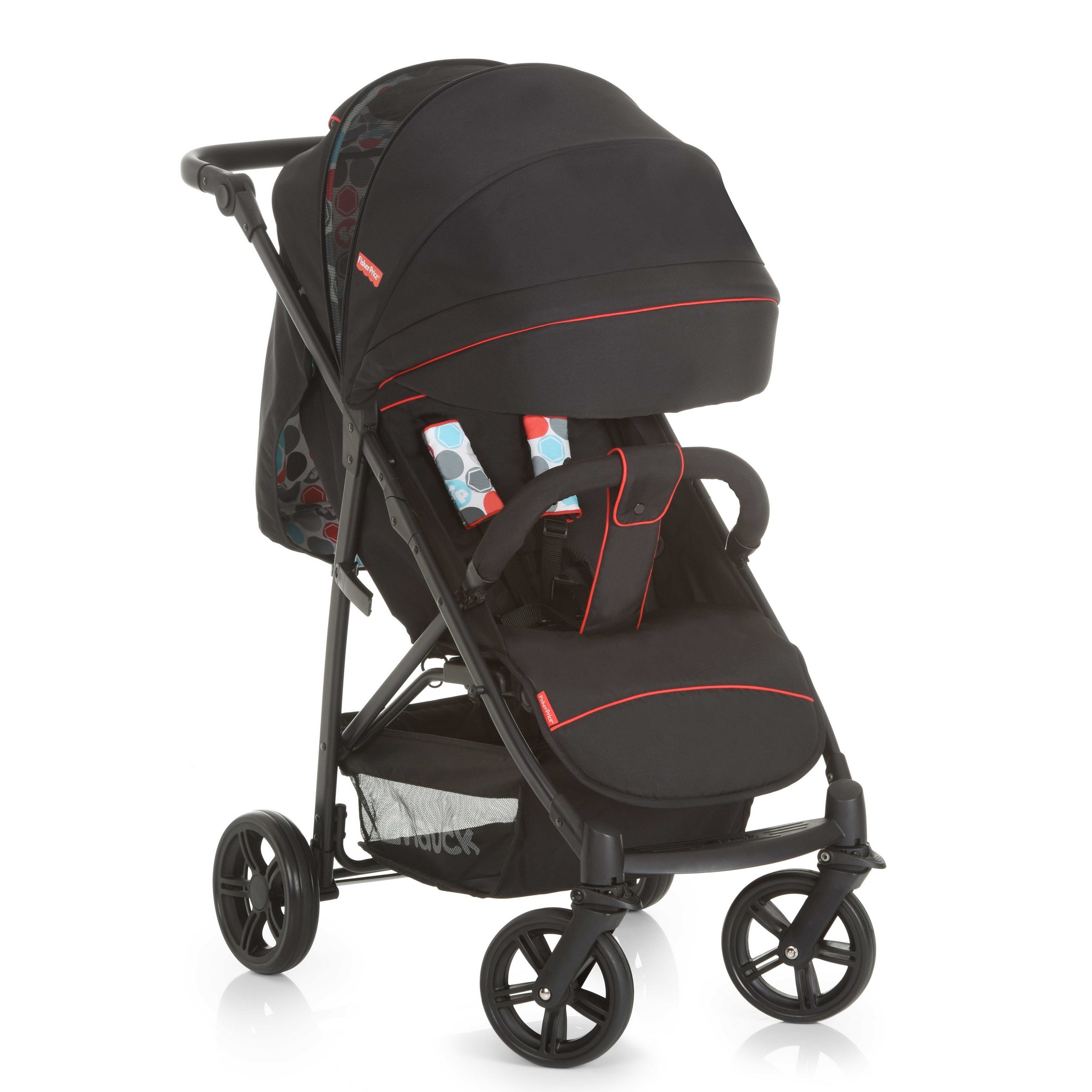 Коляска 3в1 Fisher Price Toronto 4 Trioset Gumball Black - фото 4