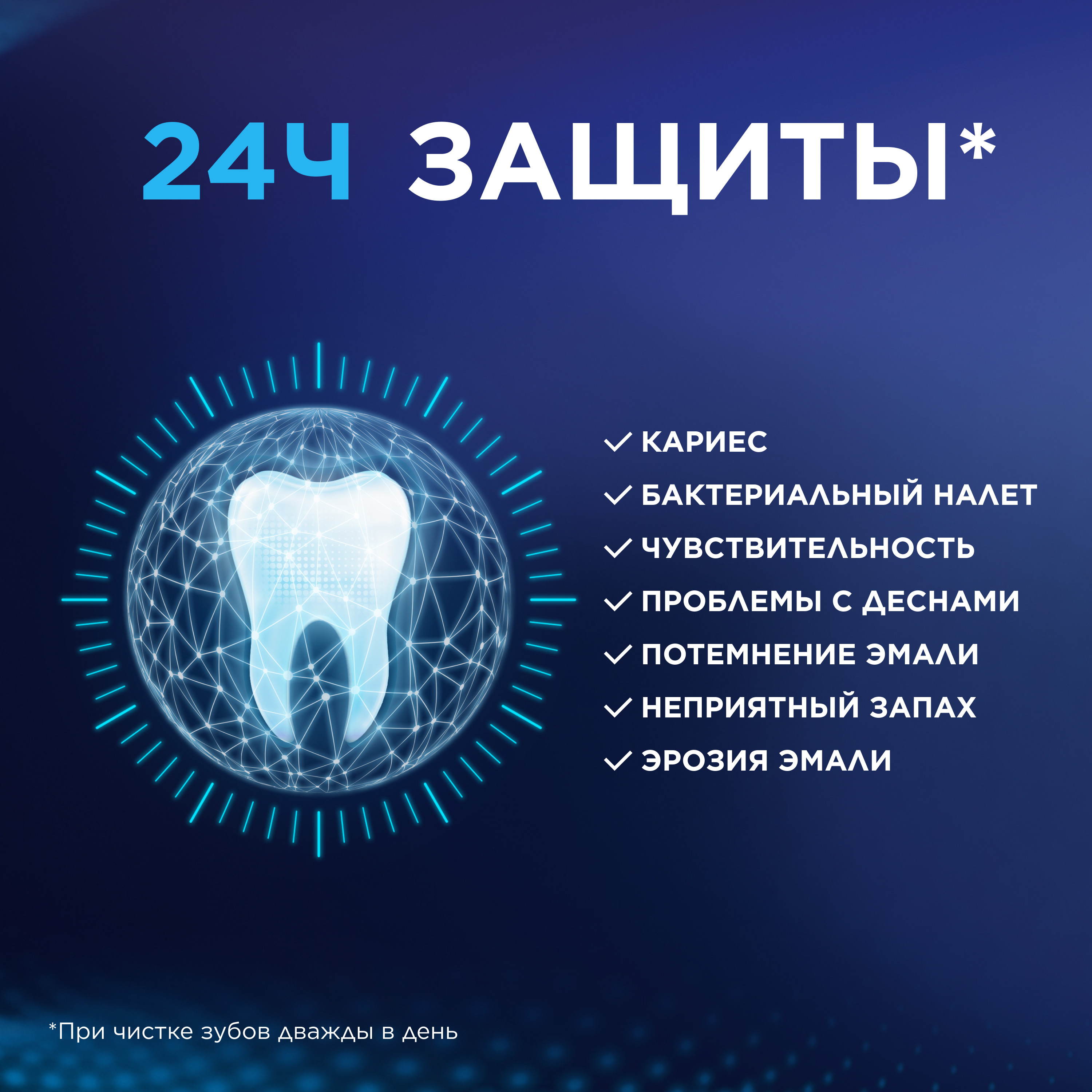Зубная паста Blend-a-med Pro-Expert Крепкие зубы Тонизирующая мята 75мл - фото 4
