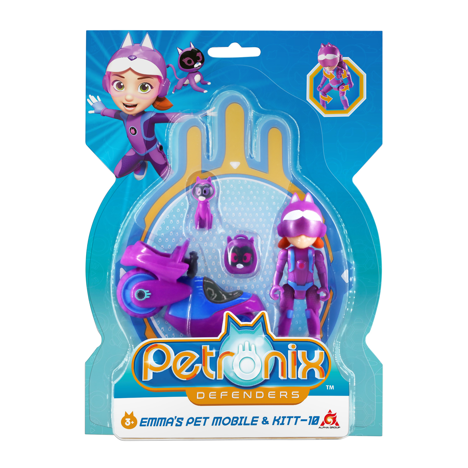 Игровой набор Petronix Пэтмобиль и фигурка Эммы - фото 6