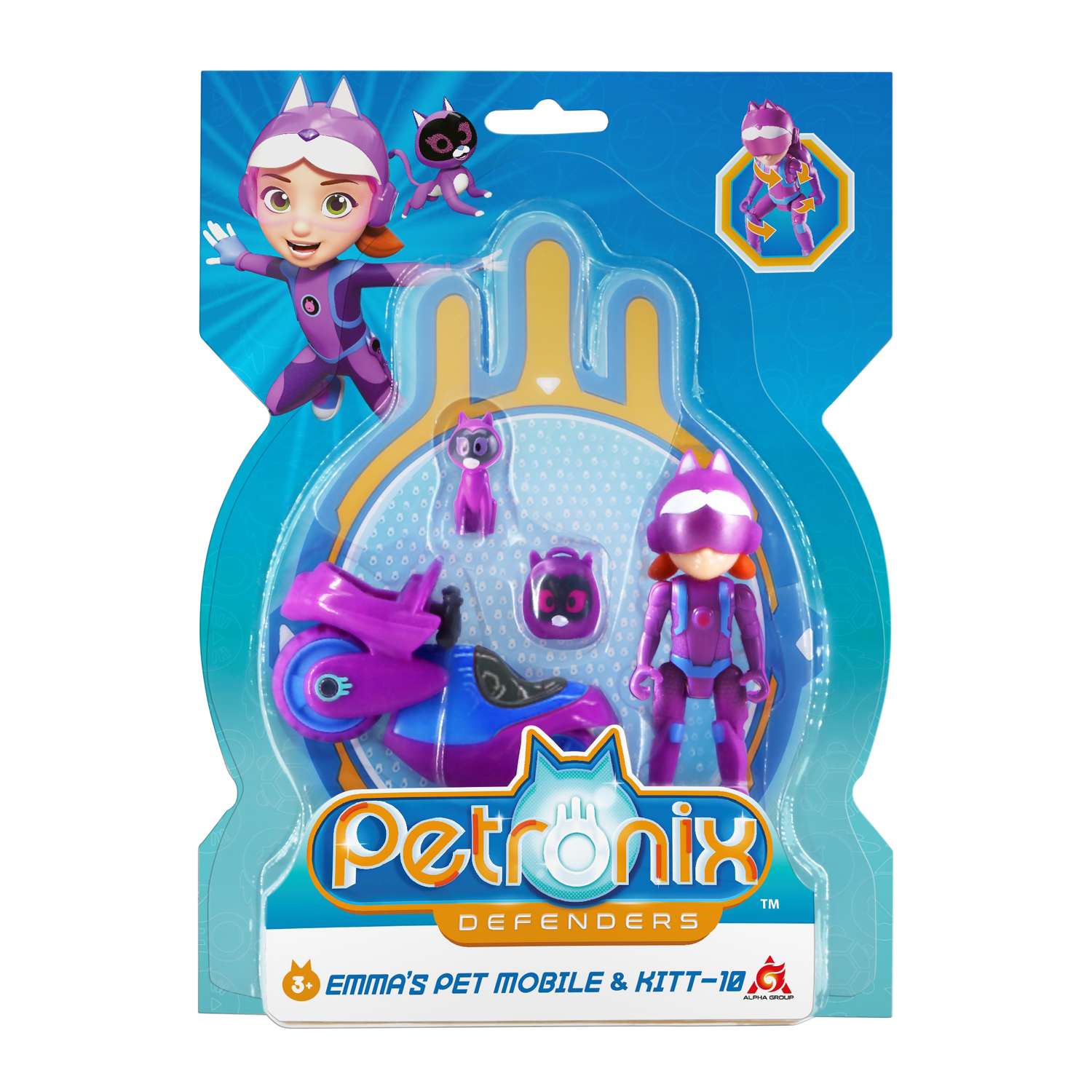 Набор игровой Petronix Пэтмобиль и фигурка героя Эммы 40606 - фото 6